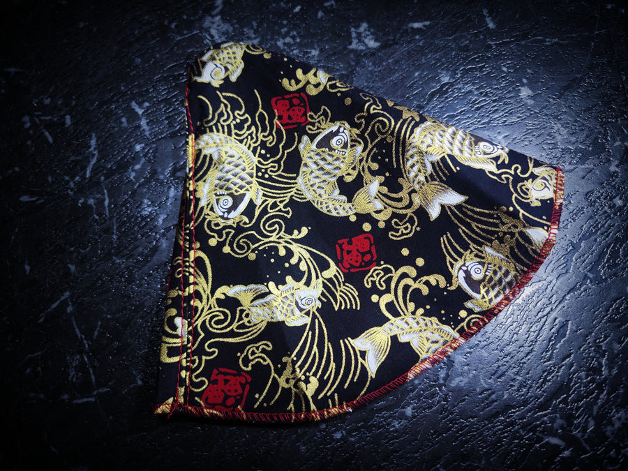 Gold & Black Koi Fish Manual Gear Boot