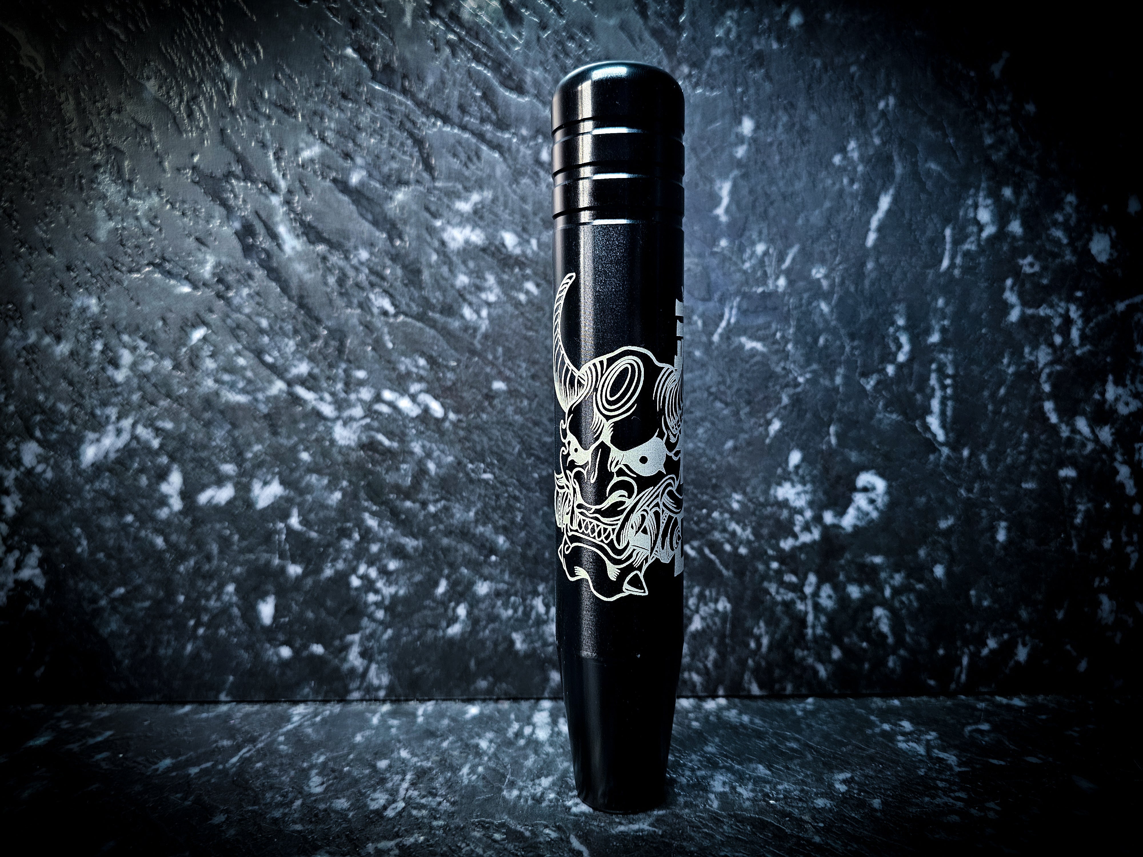 Oni Demon Mask Etch Manual Gear Knobs