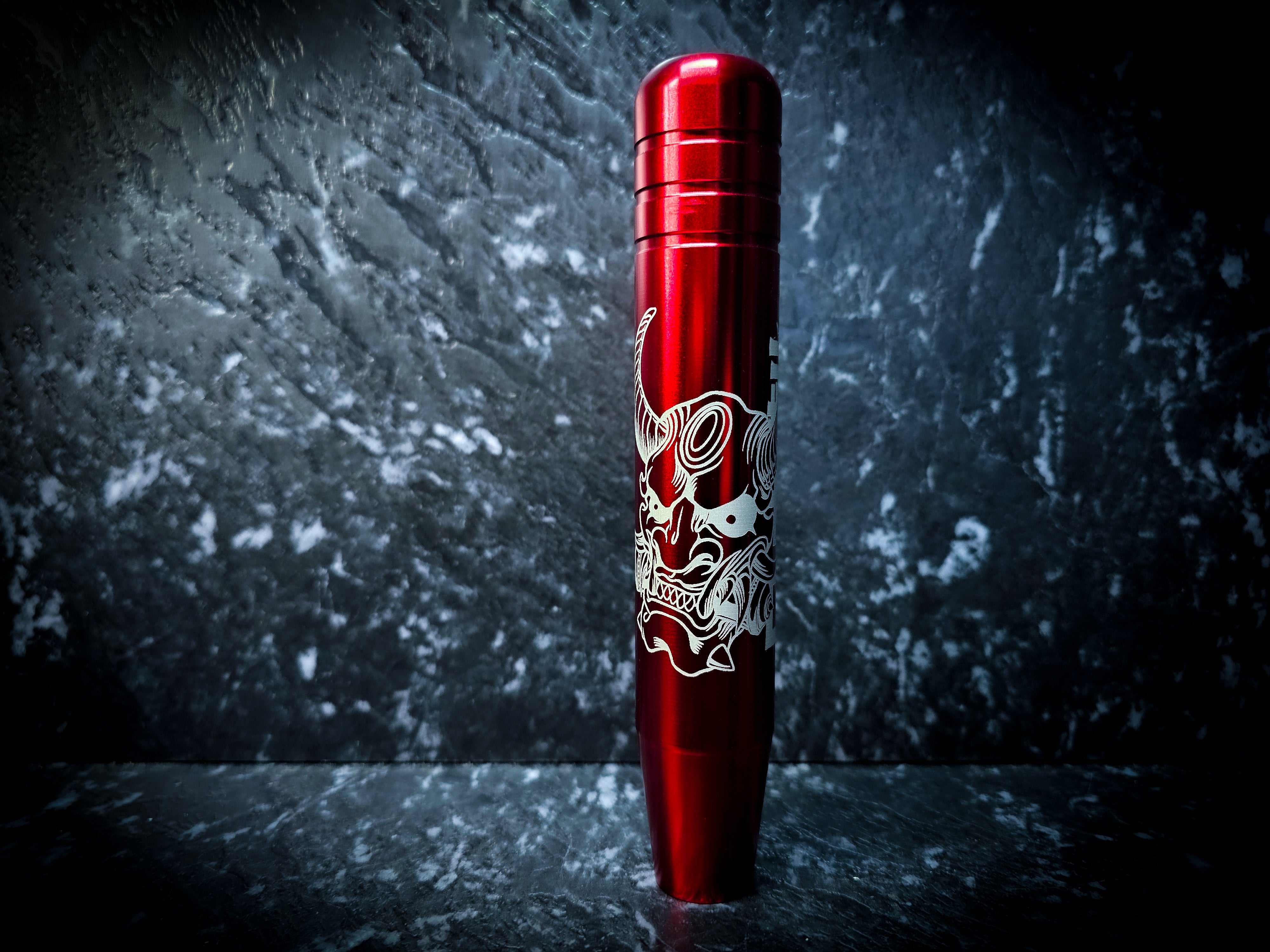 Oni Demon Mask Etch Manual Gear Knobs