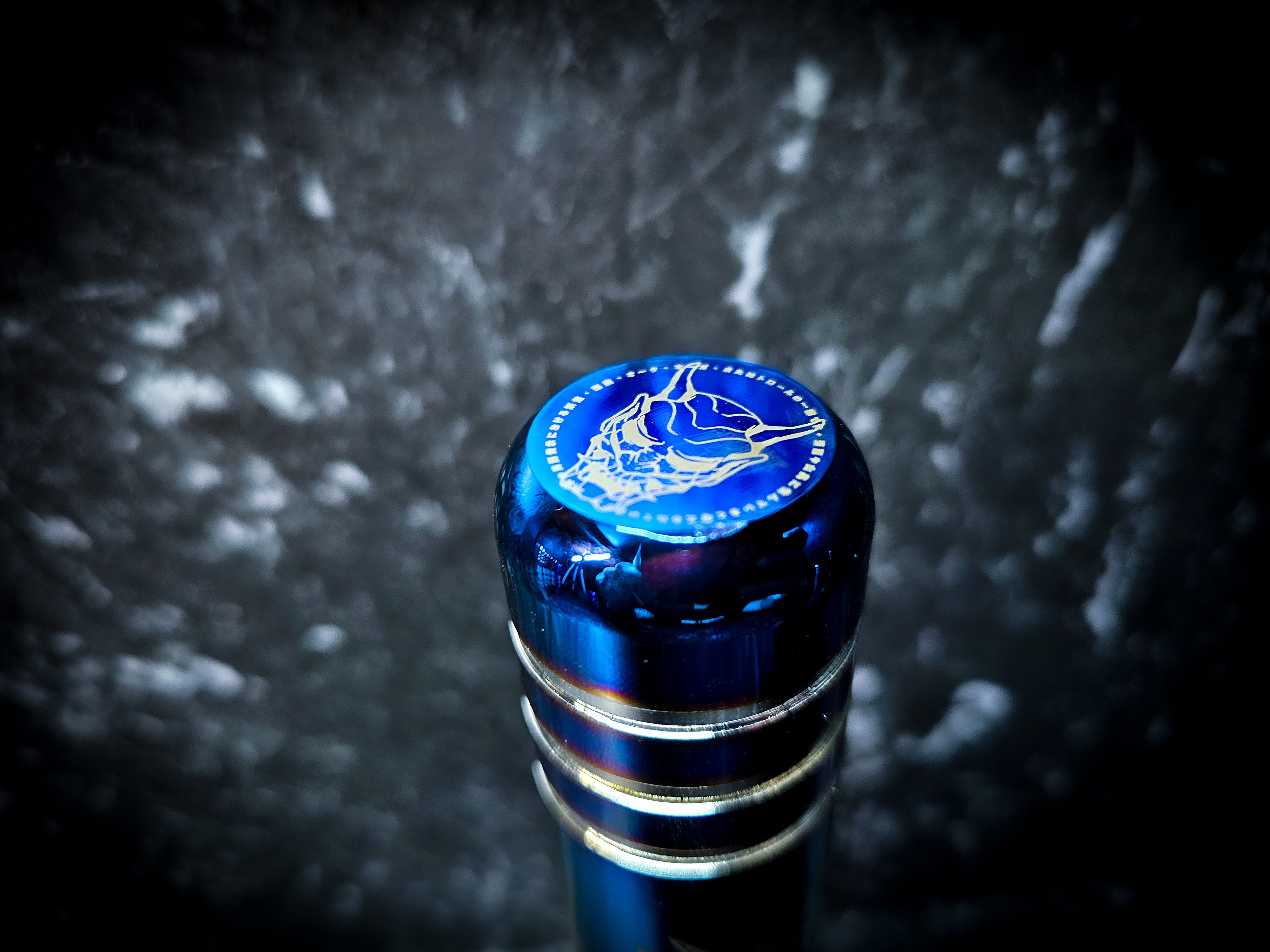 Oni Demon Mask Etch Manual Gear Knobs