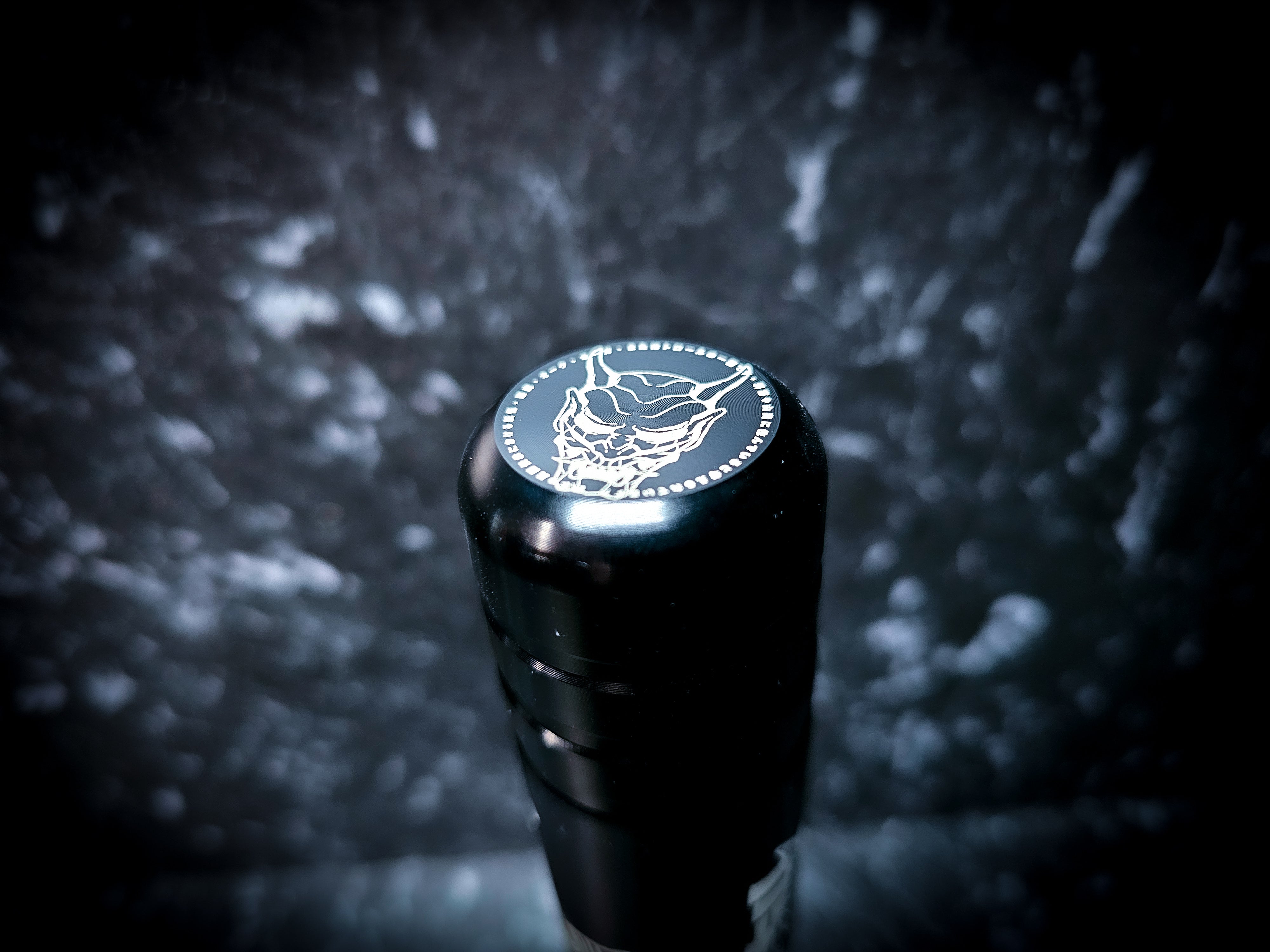 Oni Demon Mask Etch Manual Gear Knobs
