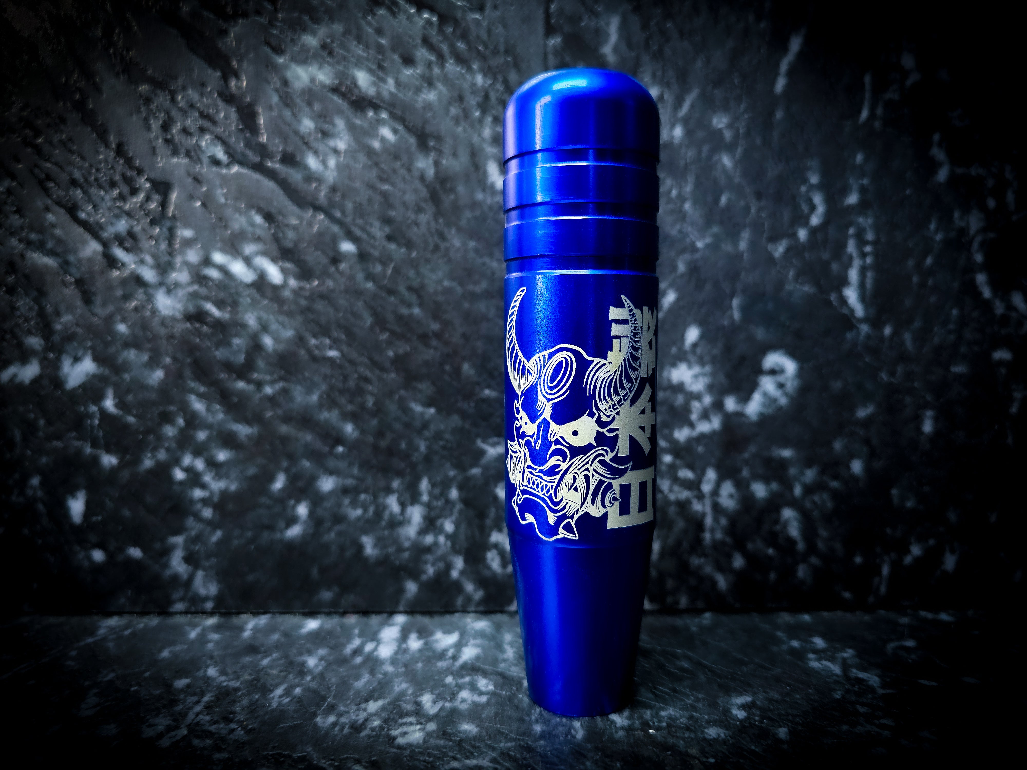 Oni Demon Mask Etch Manual Gear Knobs
