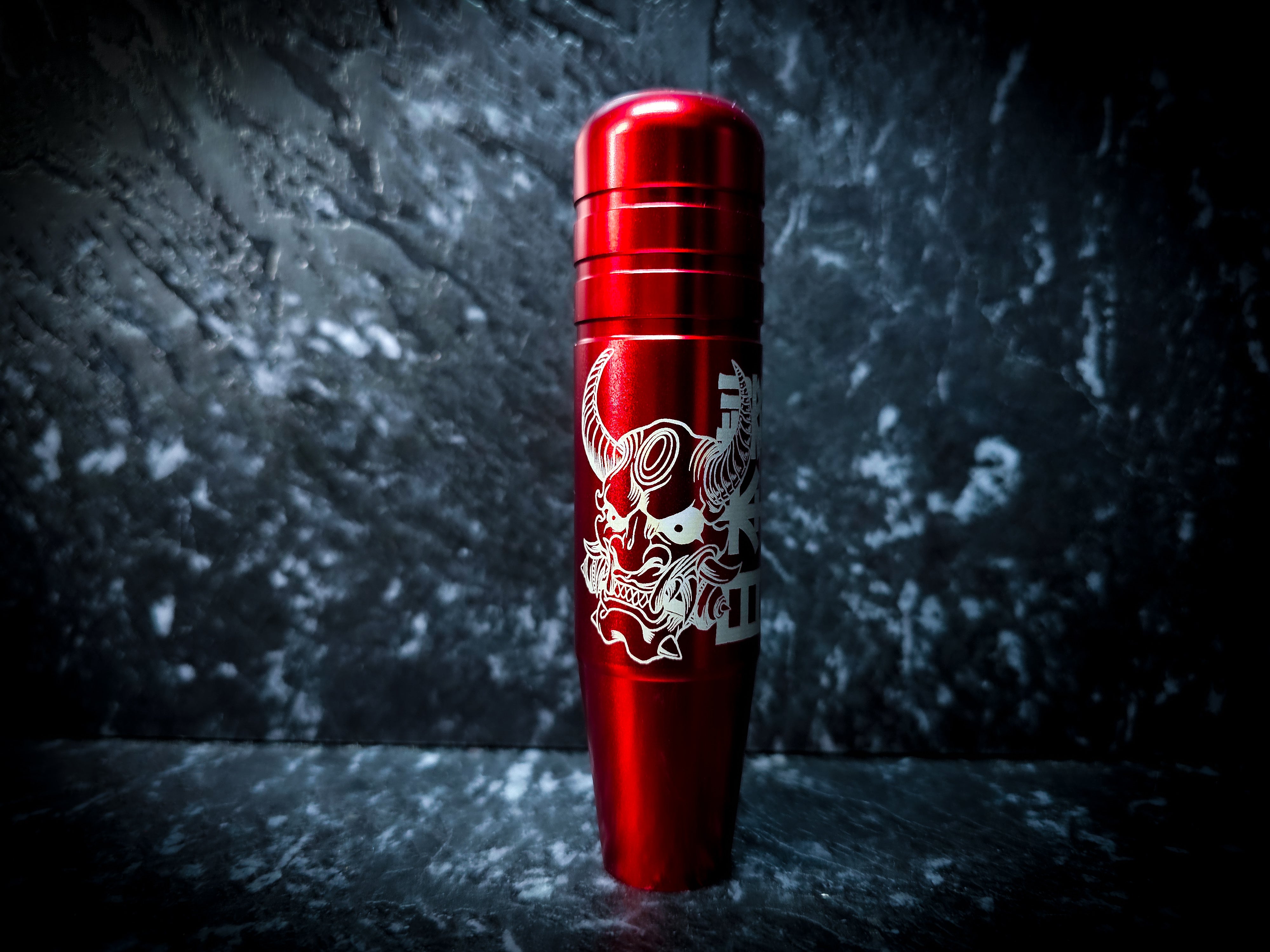 Oni Demon Mask Etch Manual Gear Knobs