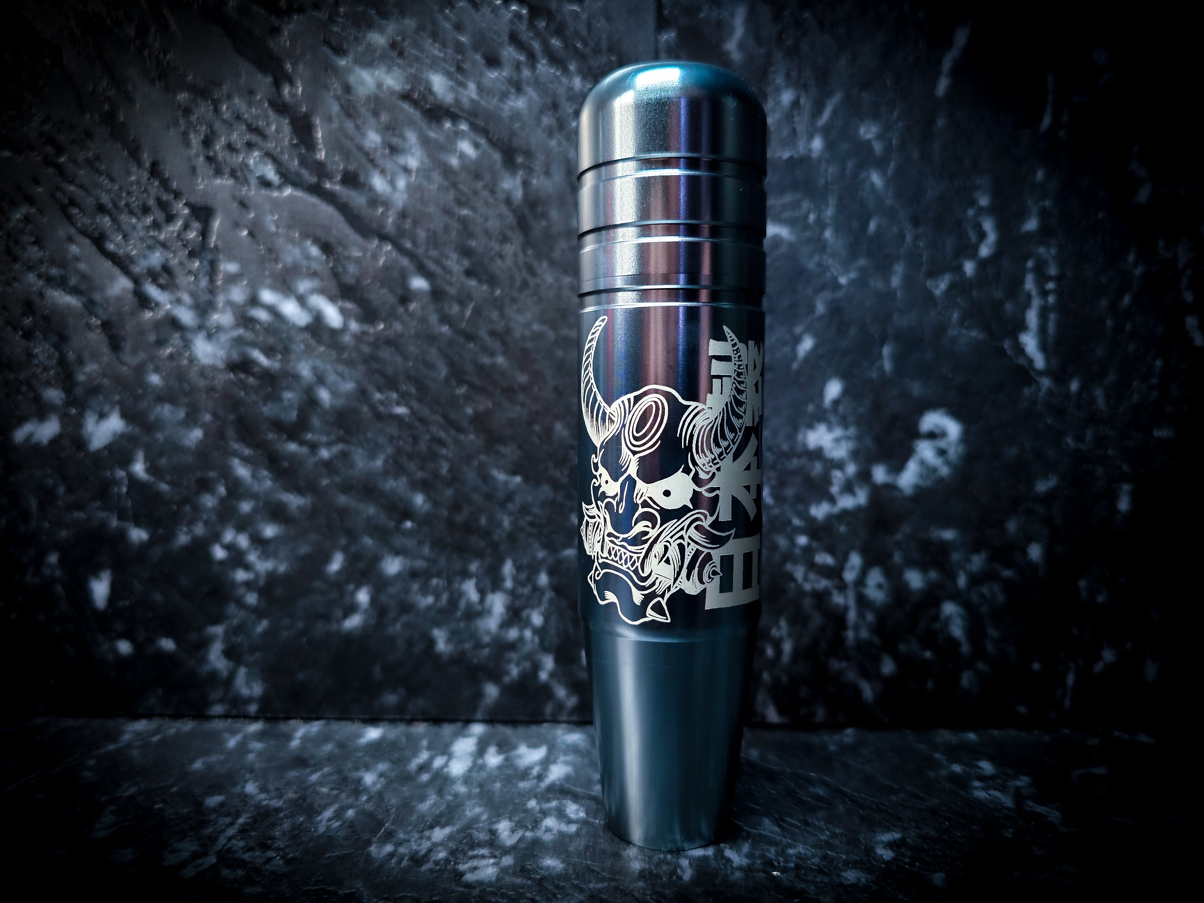 Oni Demon Mask Etch Manual Gear Knobs