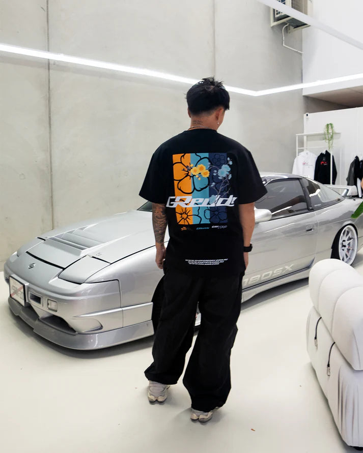 KOKAINE ~ "GReddy Collab" T - Shirt // BLACK