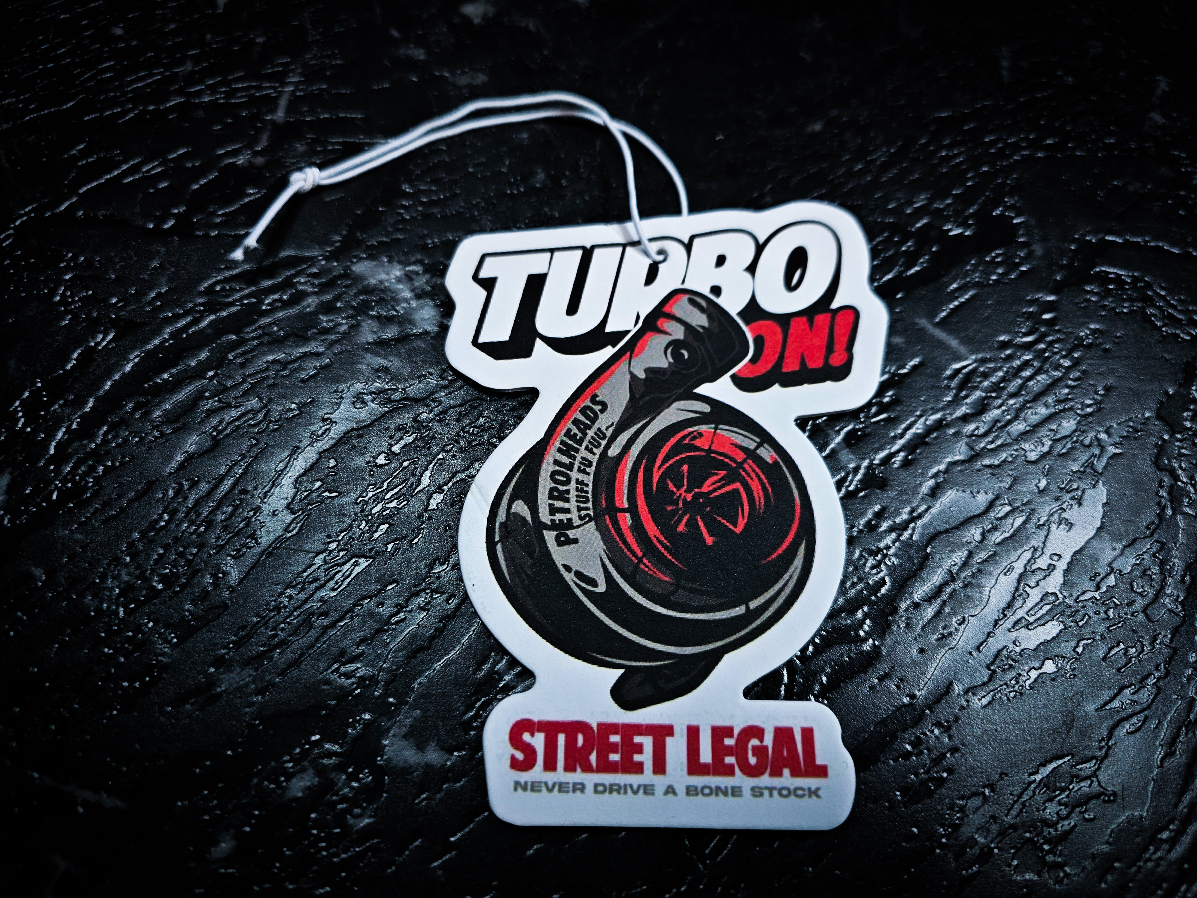 Air Freshener TURBO ON Street Legal Black Ice 🧊 Scented