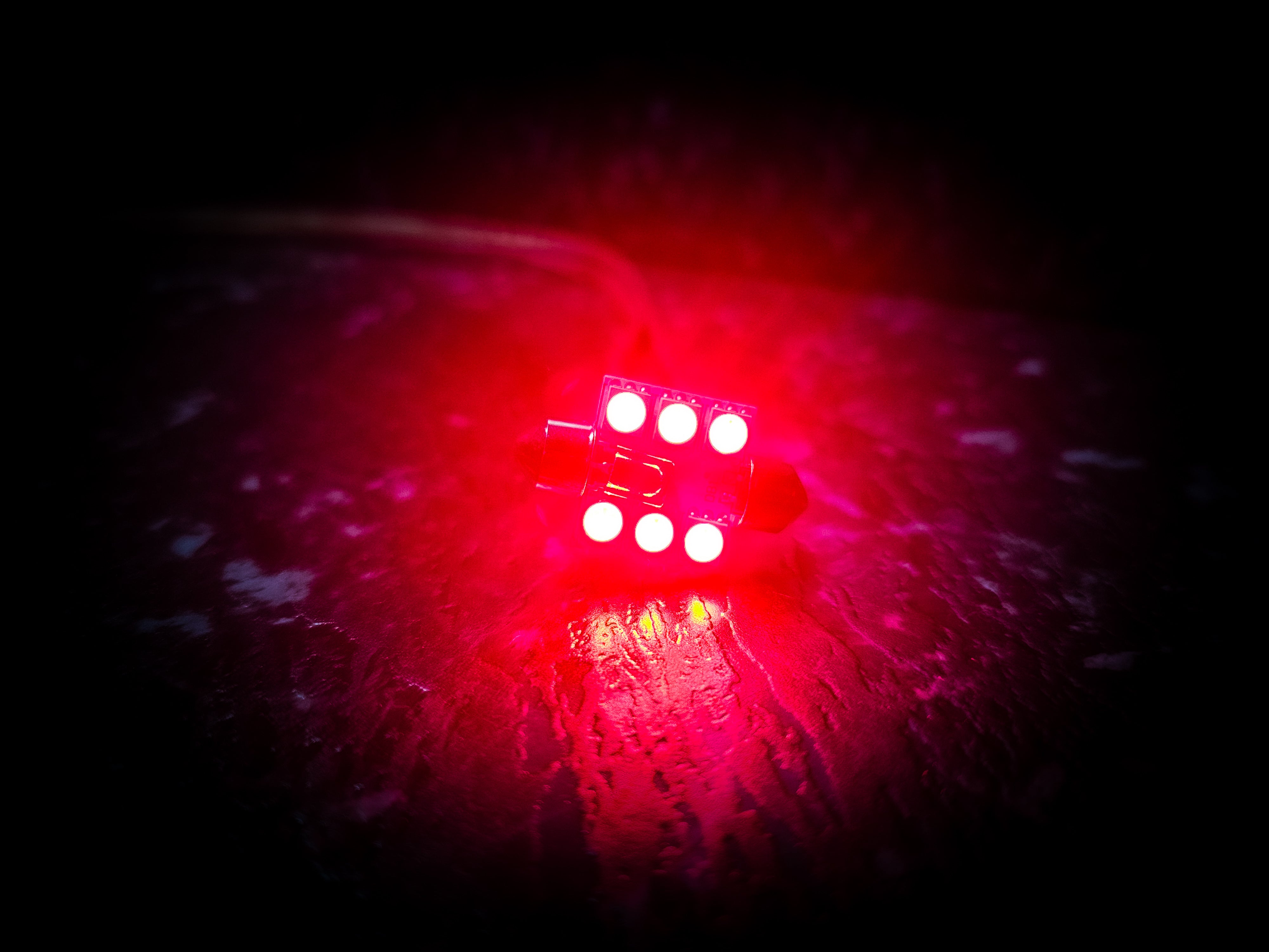 x1 RGB Colour Changing C5W LED Canbus Car Interior Globe