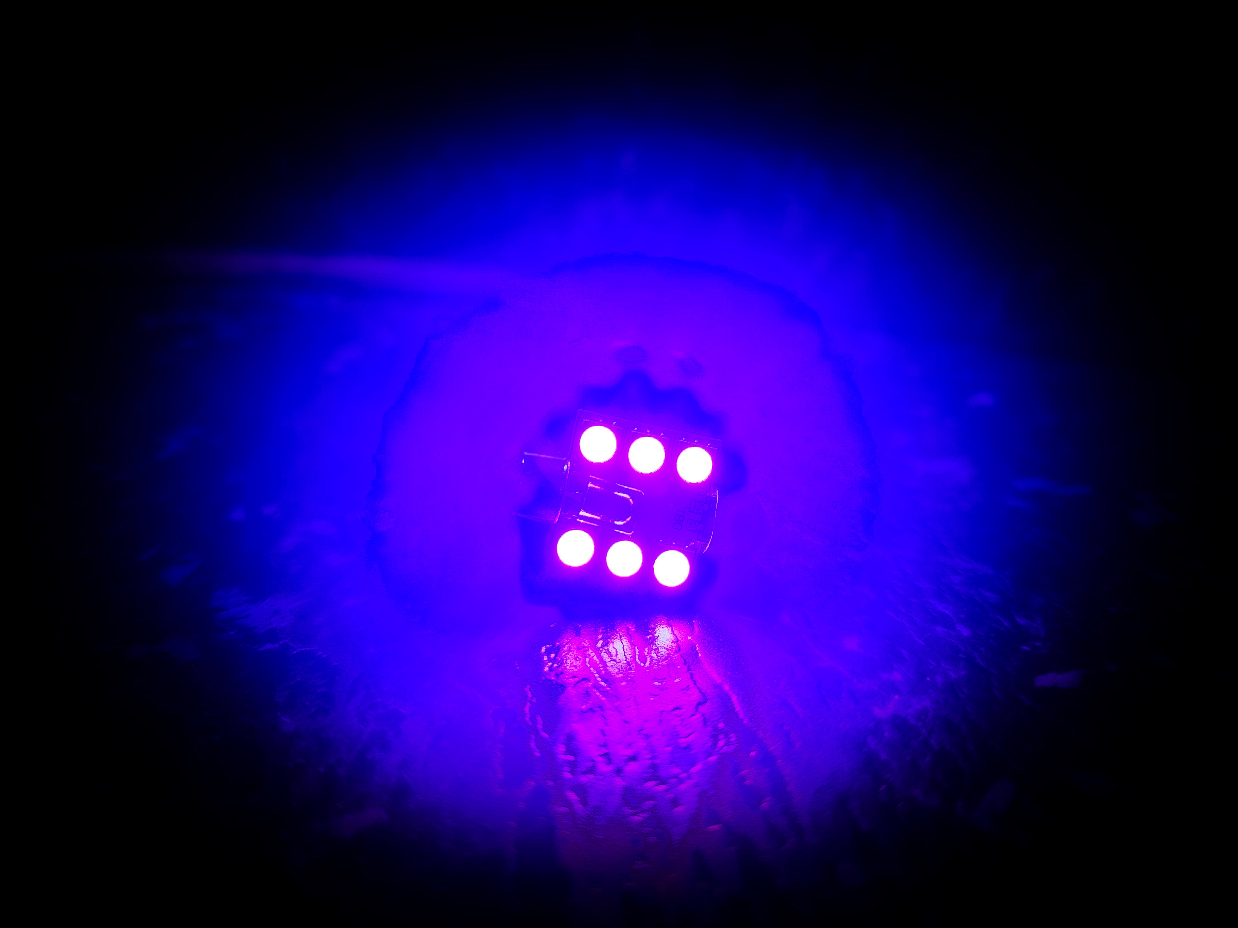 x1 RGB Colour Changing C5W LED Canbus Car Interior Globe