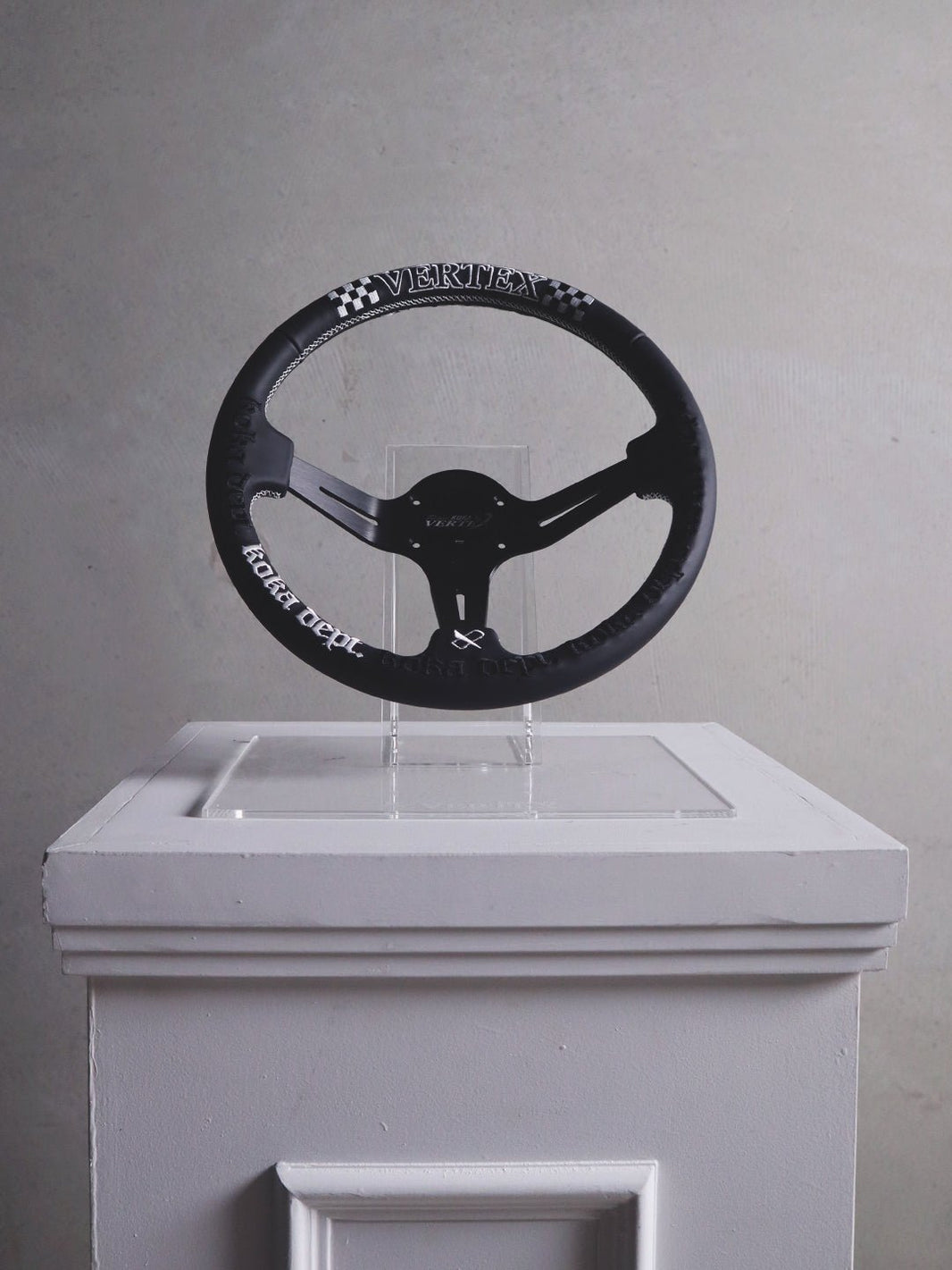 #6 Vertex x KOKA Dept // 340mm Deep Dished Steering Wheel • Limited to only 30 worldwide