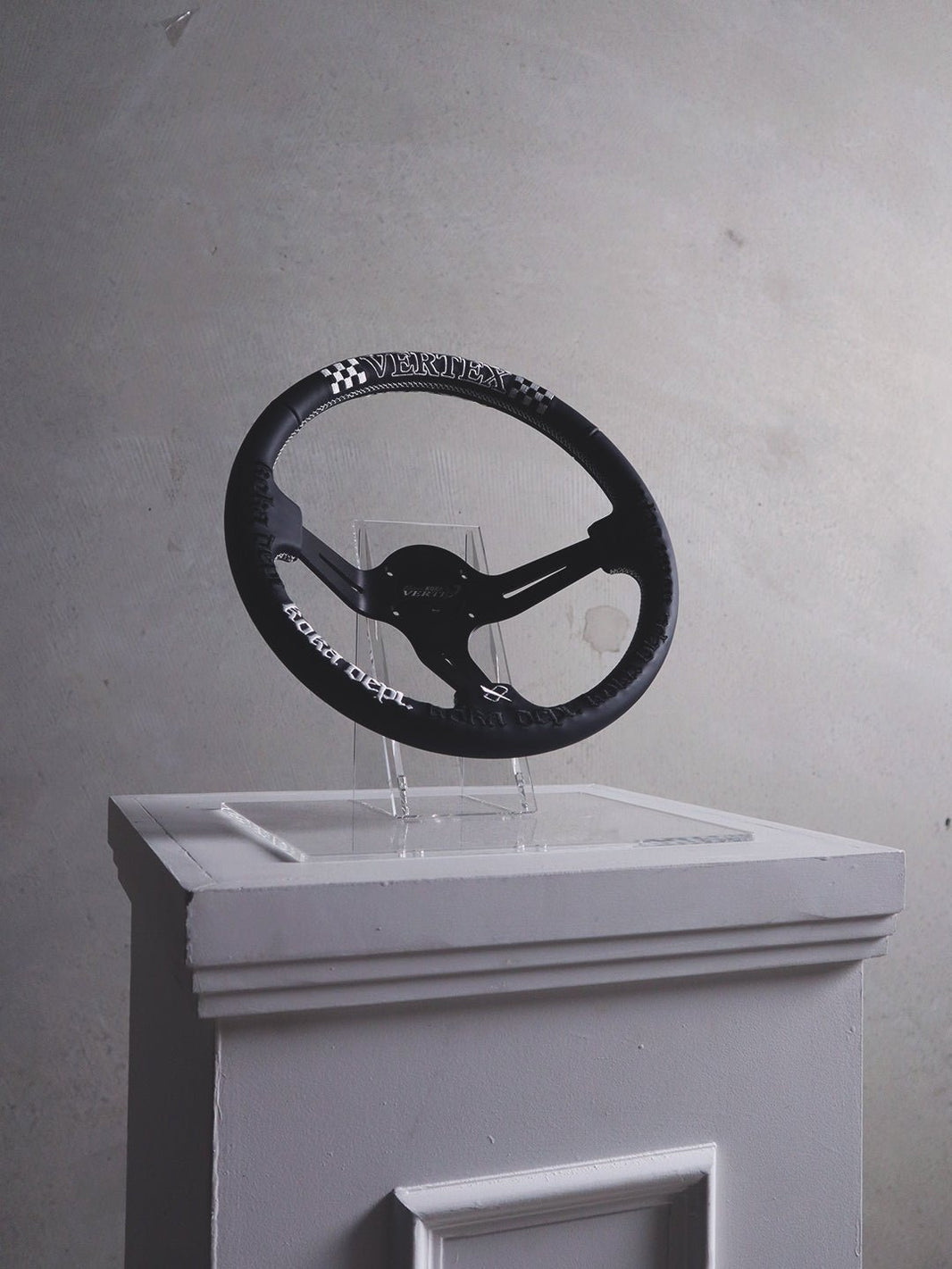#6 Vertex x KOKA Dept // 340mm Deep Dished Steering Wheel • Limited to only 30 worldwide