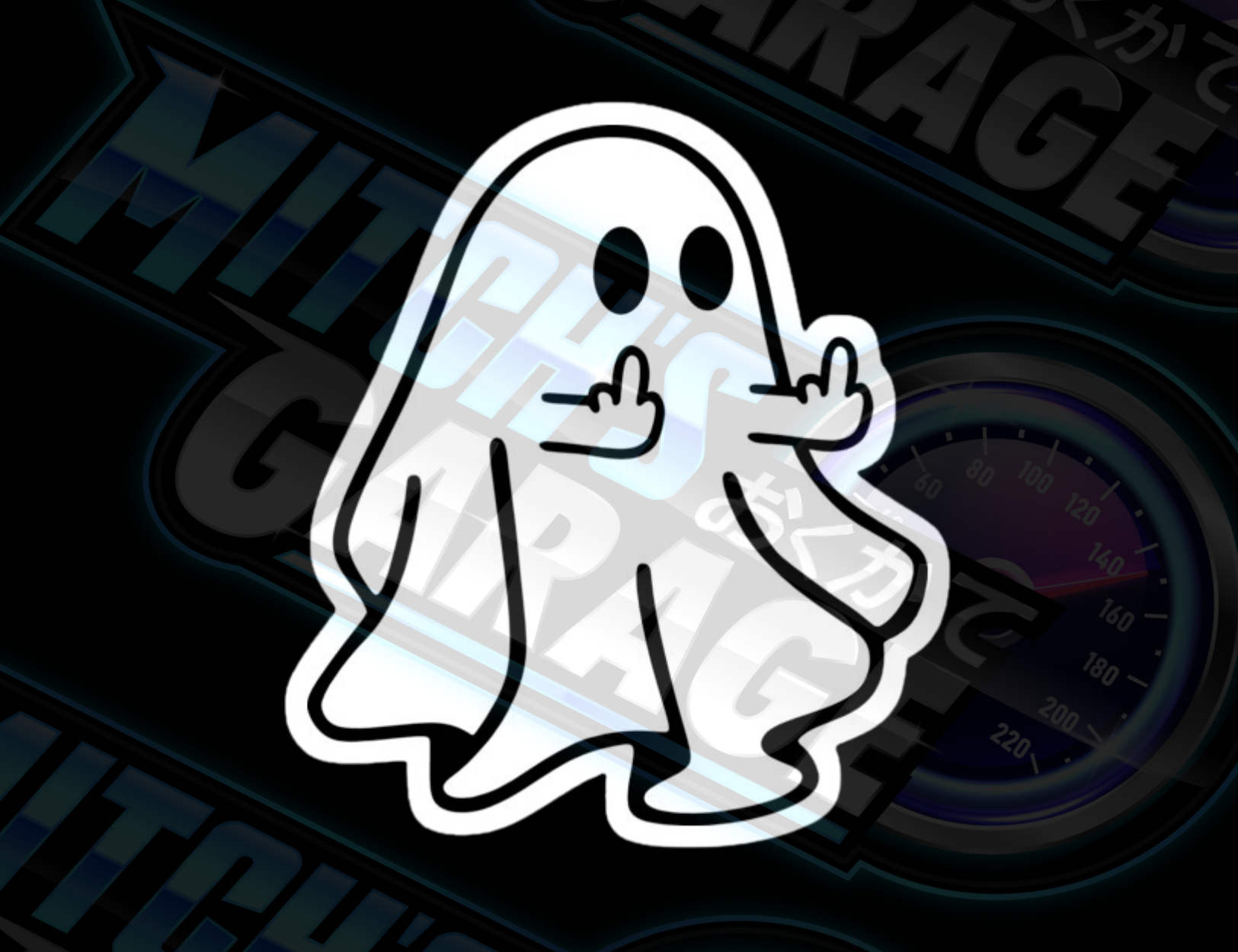 F*ck You Ghost Vinyl Decal