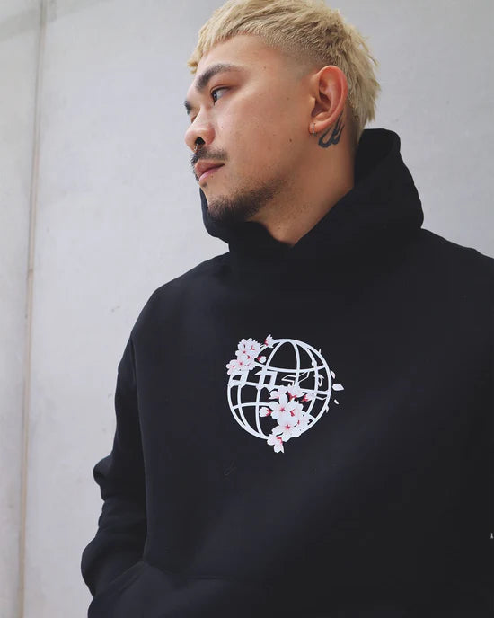KOKAINE ~ "Blossom The World" Hoodie // BLACK