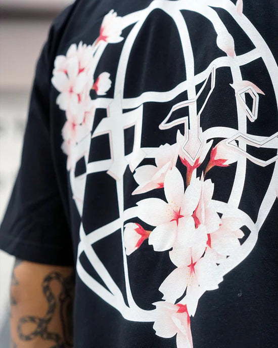 KOKAINE ~ "Blossom The World" T - Shirt // BLACK