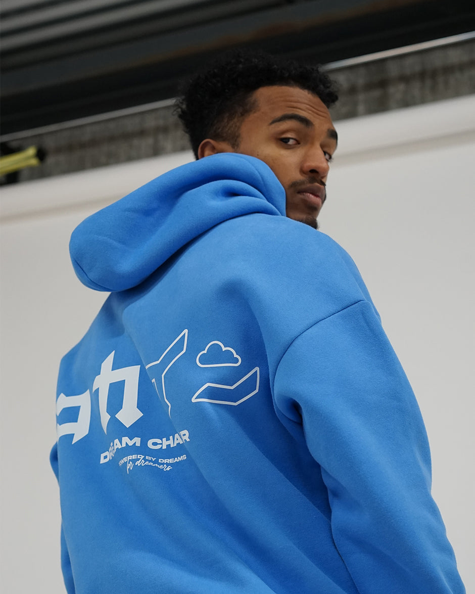 KOKAINE ~ "Dream Chaser" Hoodie // VIVID BLUE