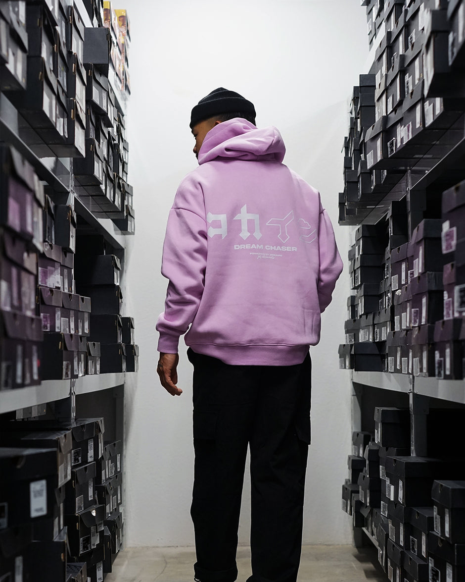 KOKAINE ~ "Dream Chaser" Hoodie // TARO PINK
