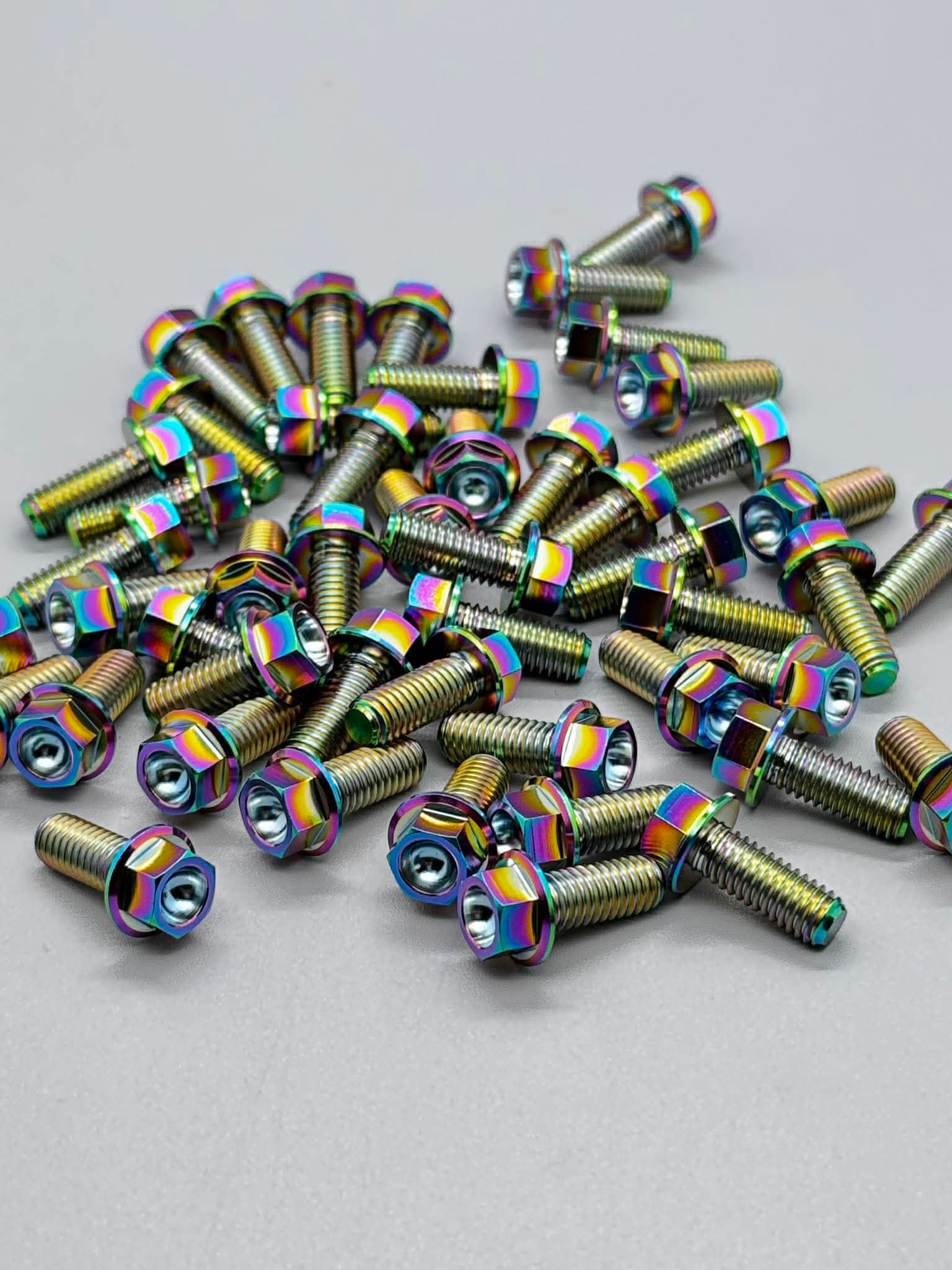 Grade 5 Titanium M6 Engine Bay Bolts/Hardware