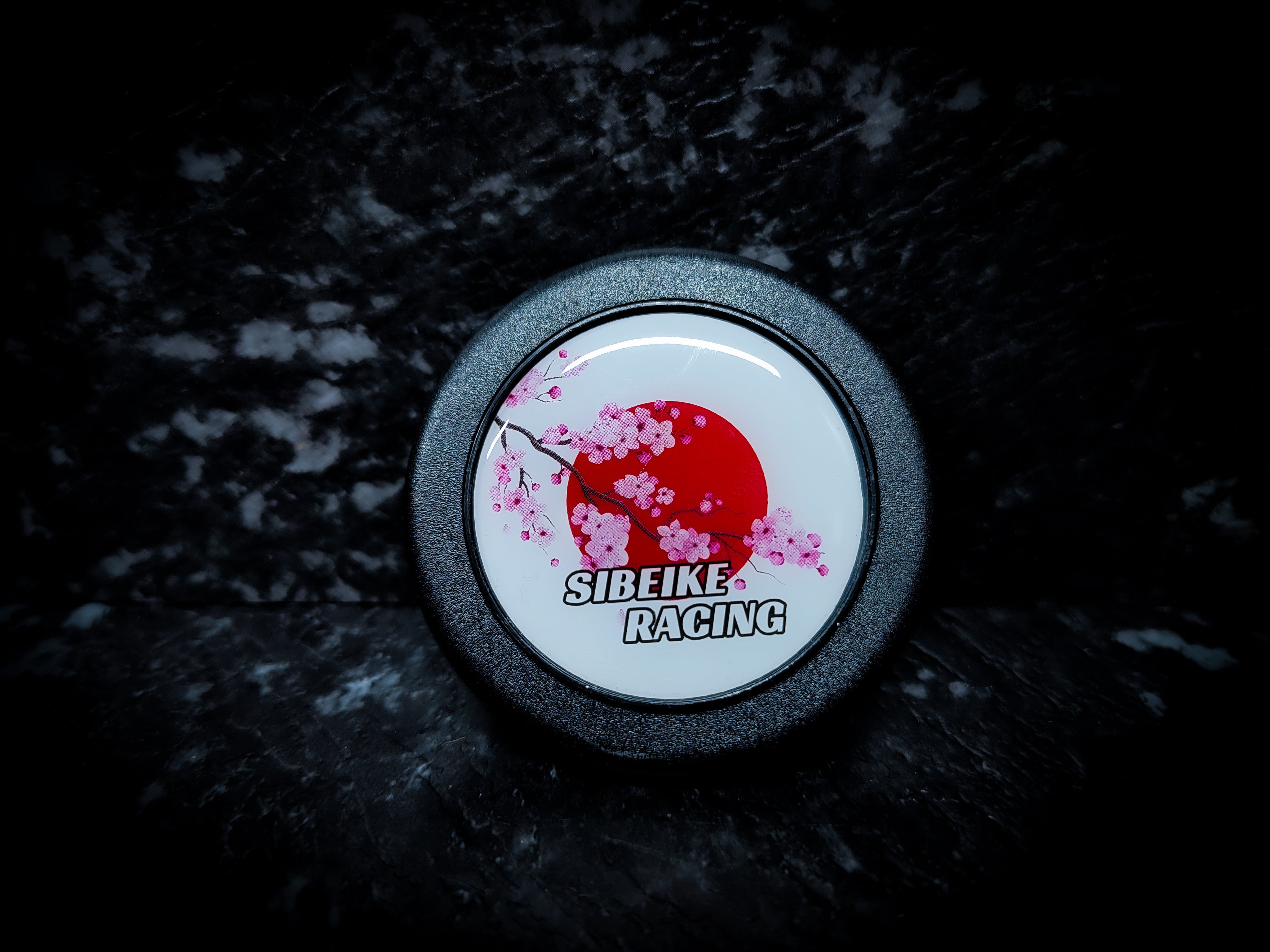 Cherry Blossoms v3 Steering Wheel Horn Button