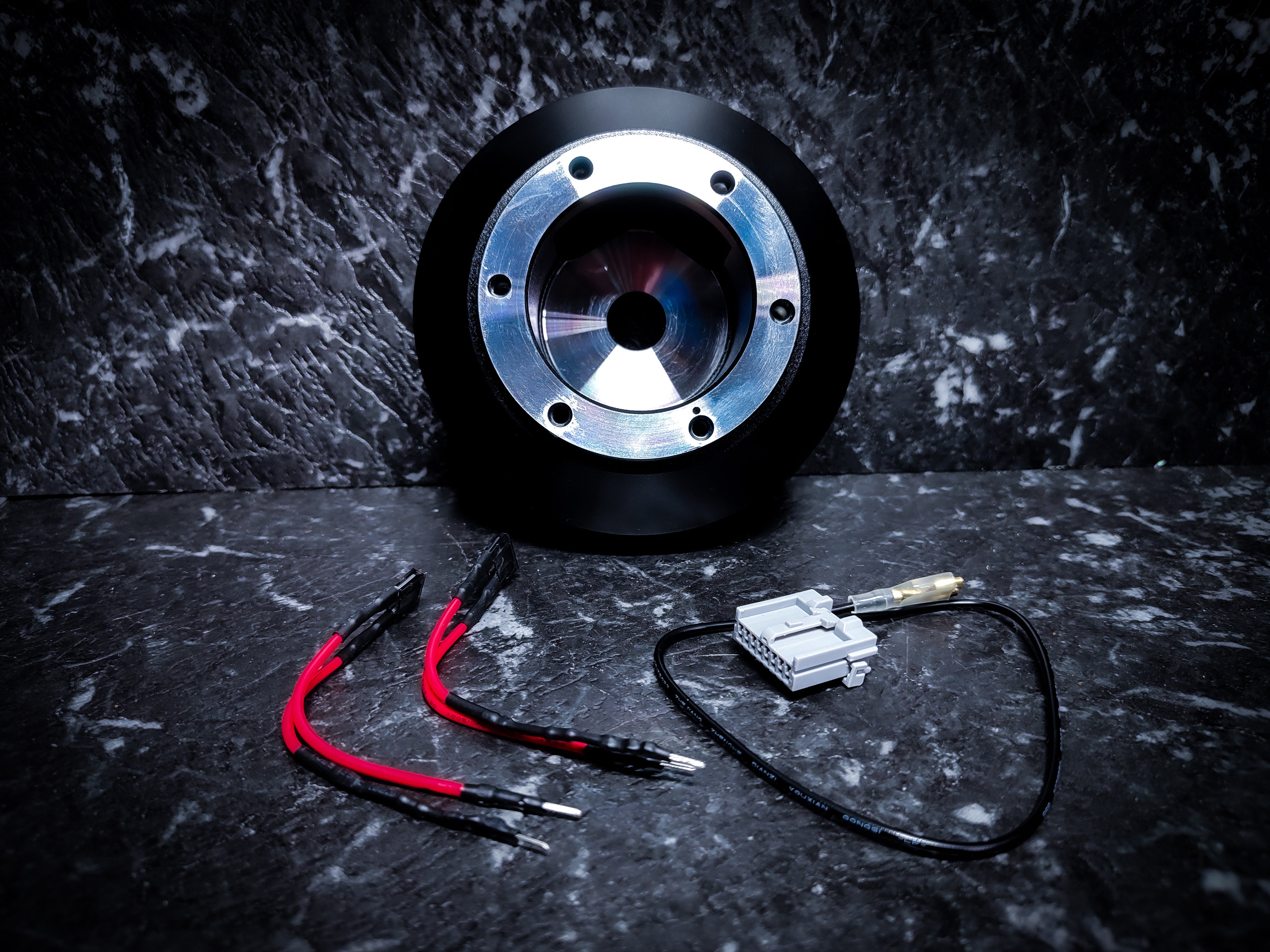 Nissan 141H Short Hub Aftermarket Steering Wheel Bosskit V35,V36,350z,370z