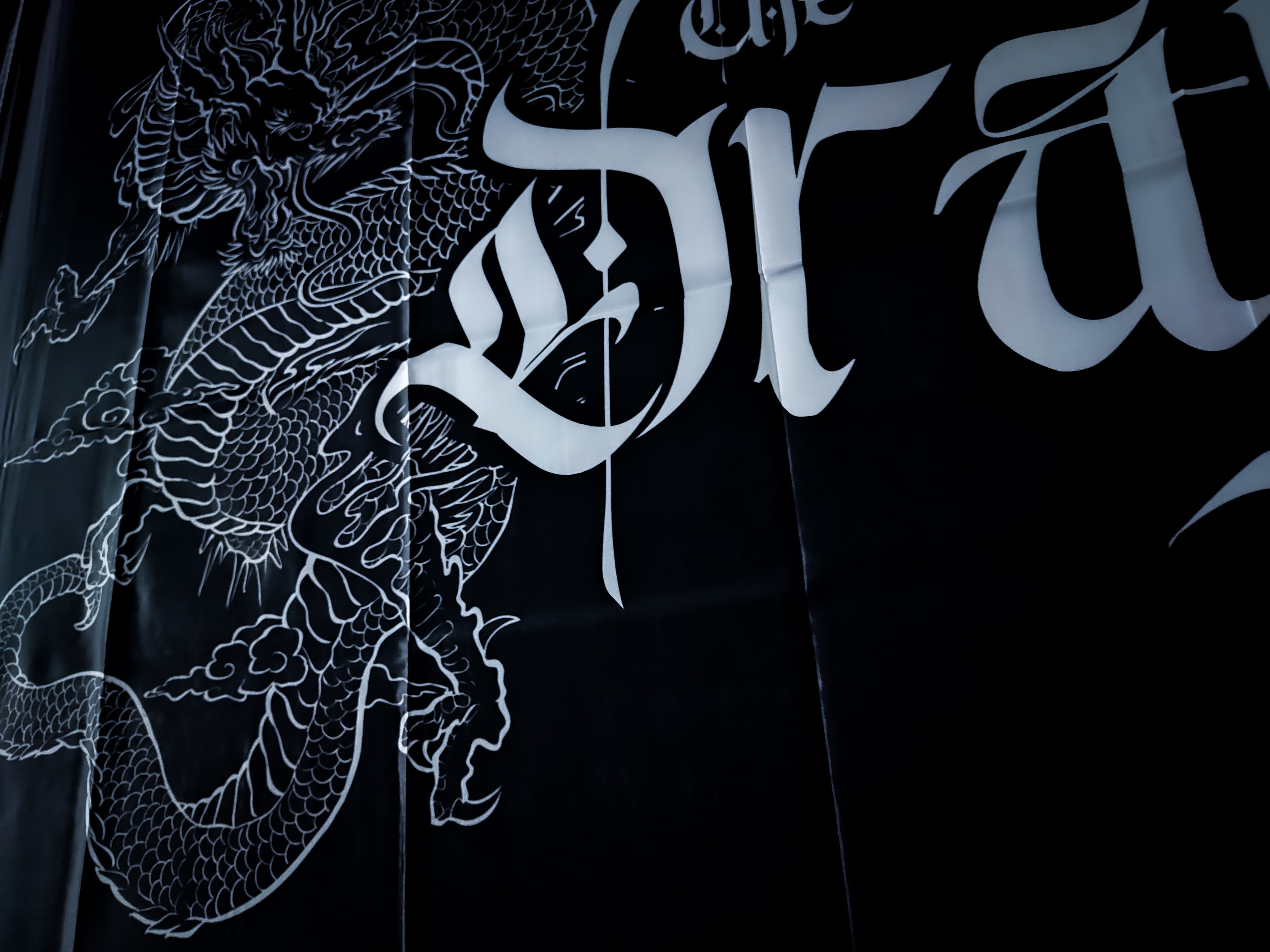 "The Whit Of The Dragon" Workshop Banner Flag
