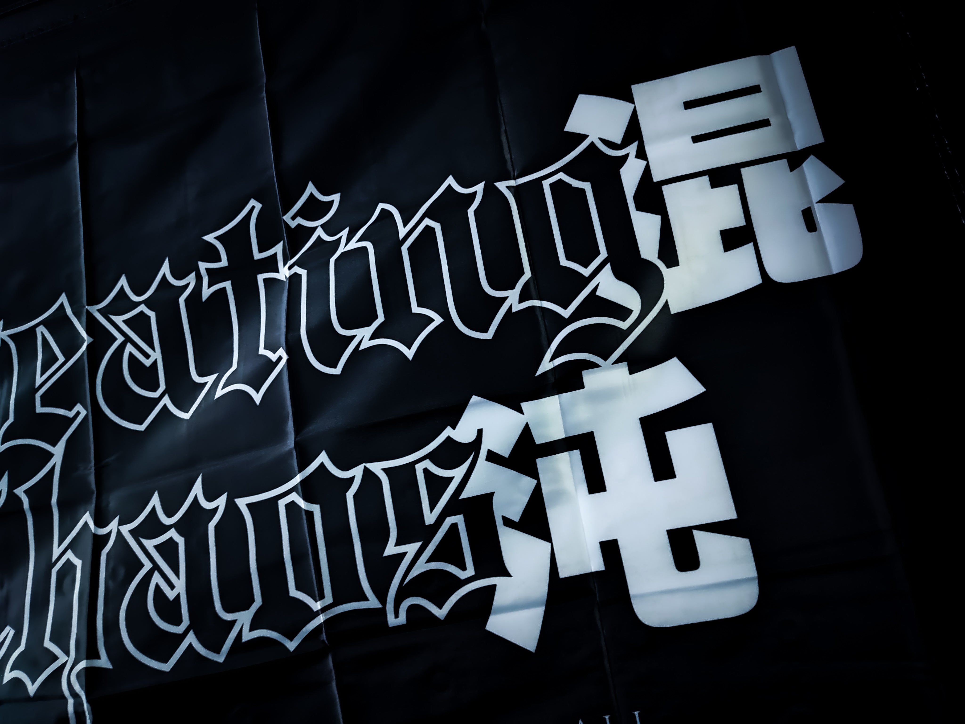 Creating Chaos "In all chaos is a cosmos, in all disorder a secret order" Workshop Banner Flag