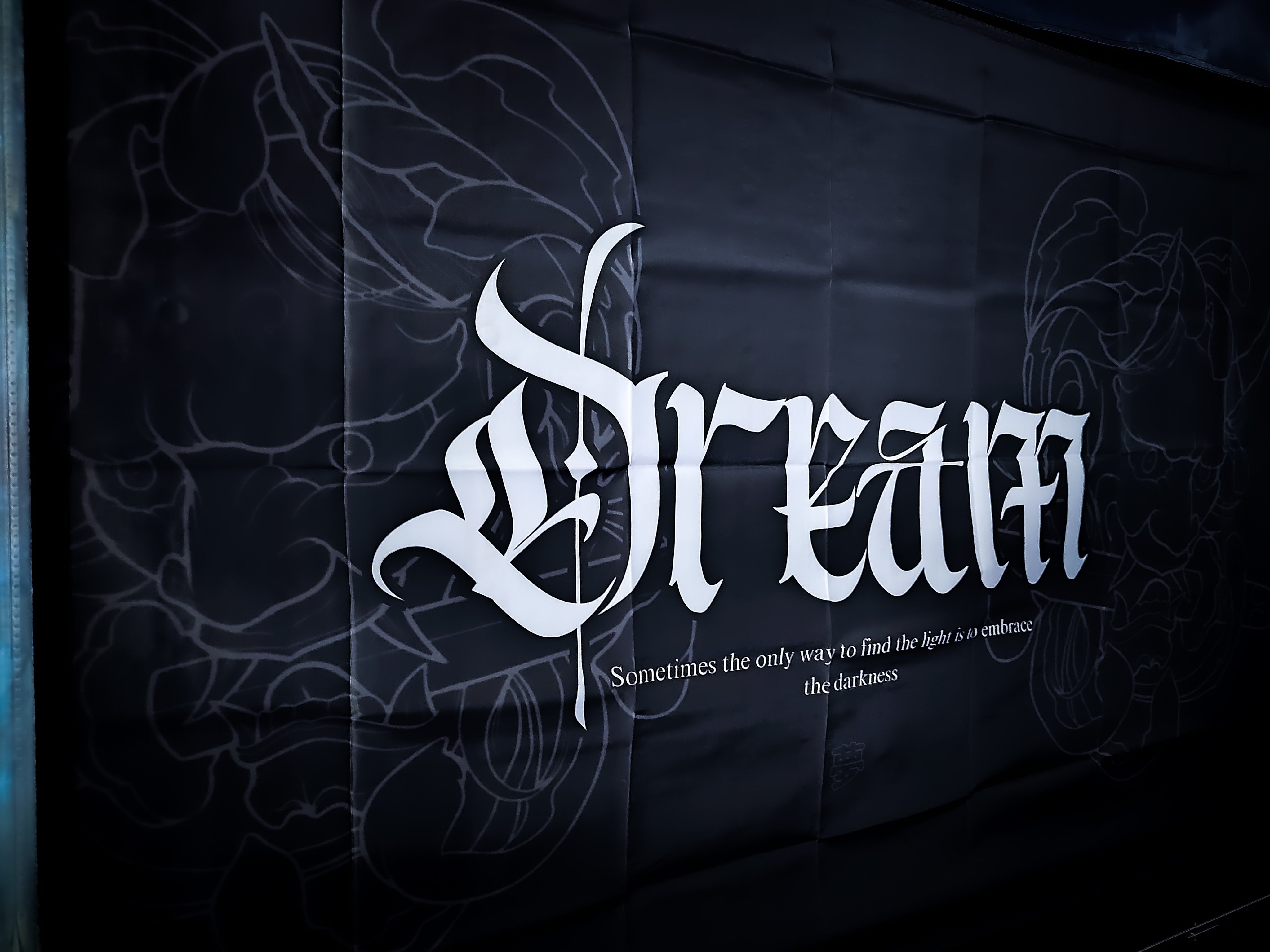 Hannya Dream Workshop Banner Flag