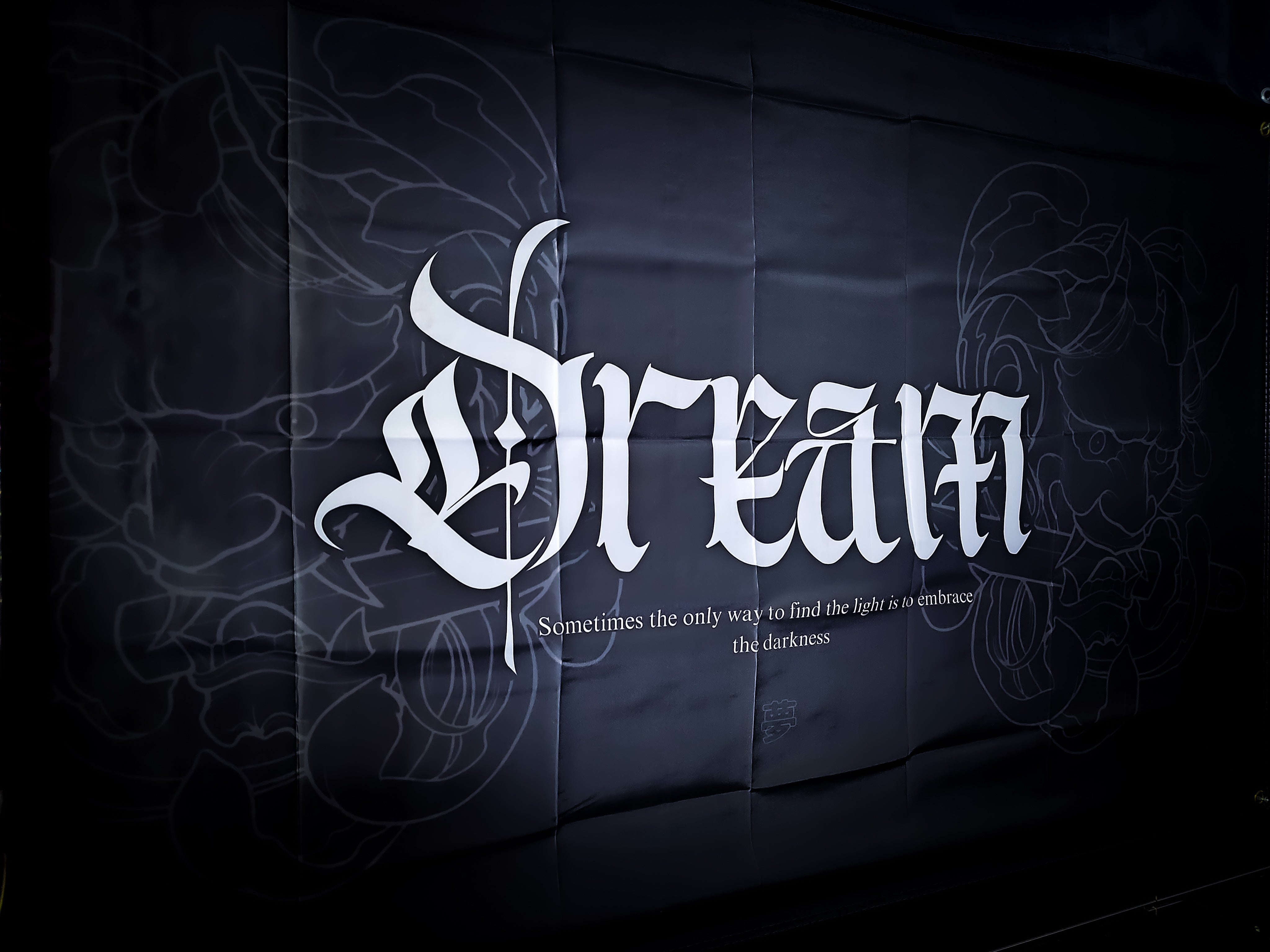 Hannya Dream Workshop Banner Flag