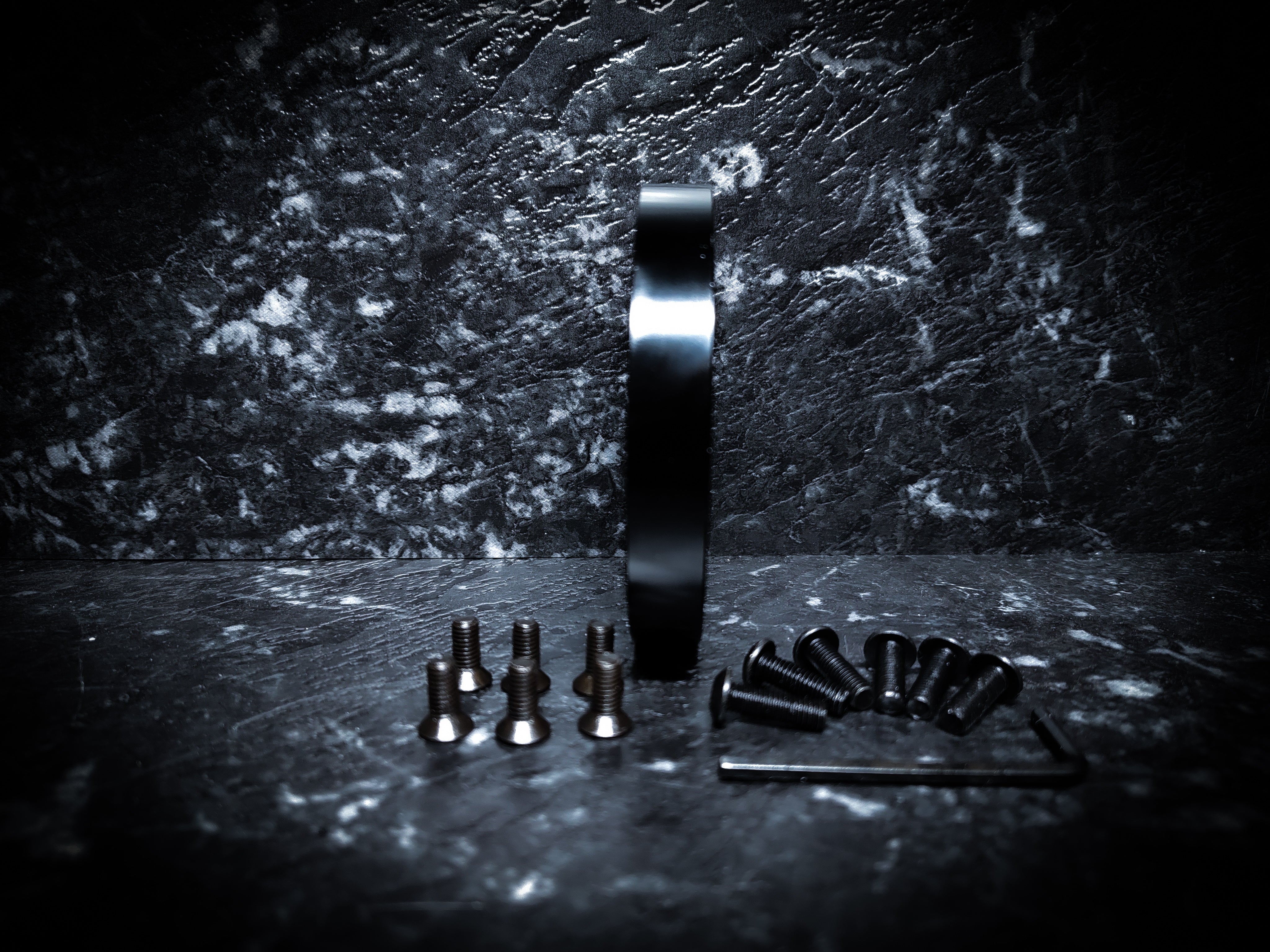 BLACK 15mm Aftermarket Steering Wheel Spacer