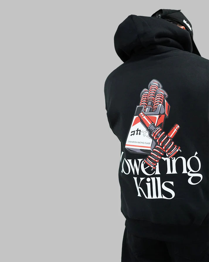 KOKAINE ~ "Lowering Kills" Hoodie // BLACK