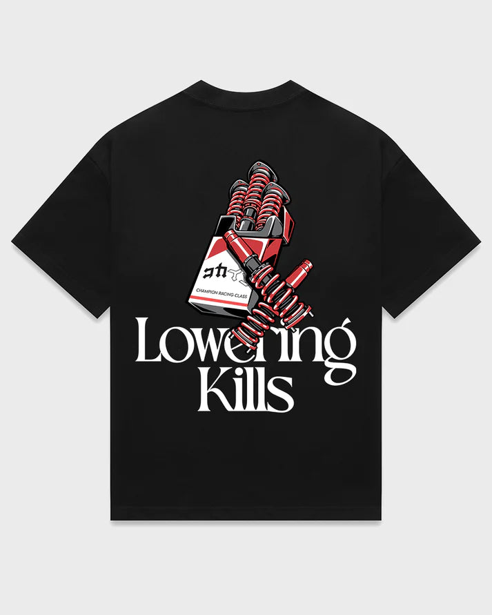 KOKAINE ~ "Lowering Kills" T - Shirt // BLACK