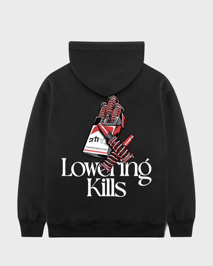 KOKAINE ~ "Lowering Kills" Hoodie // BLACK