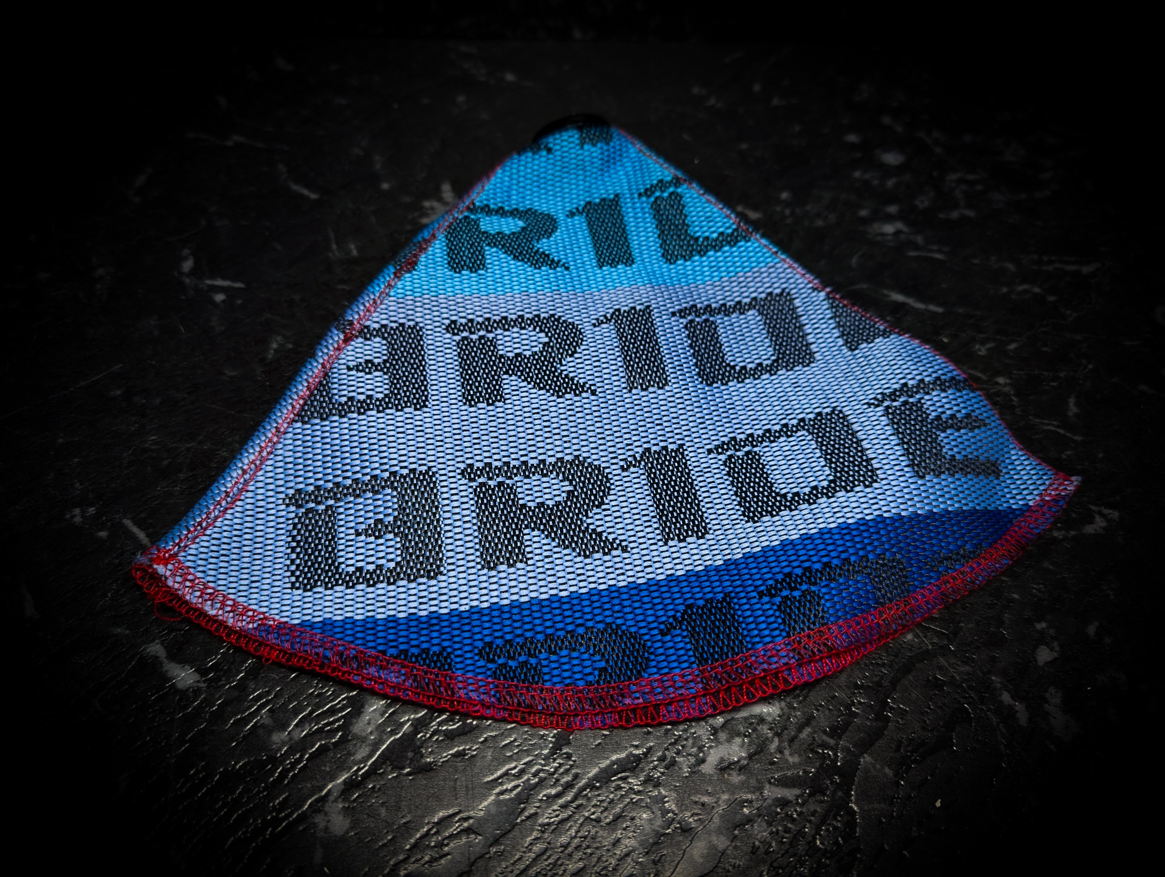 BRIDE Triple Blue & Red Stitch Manual Gear Boot
