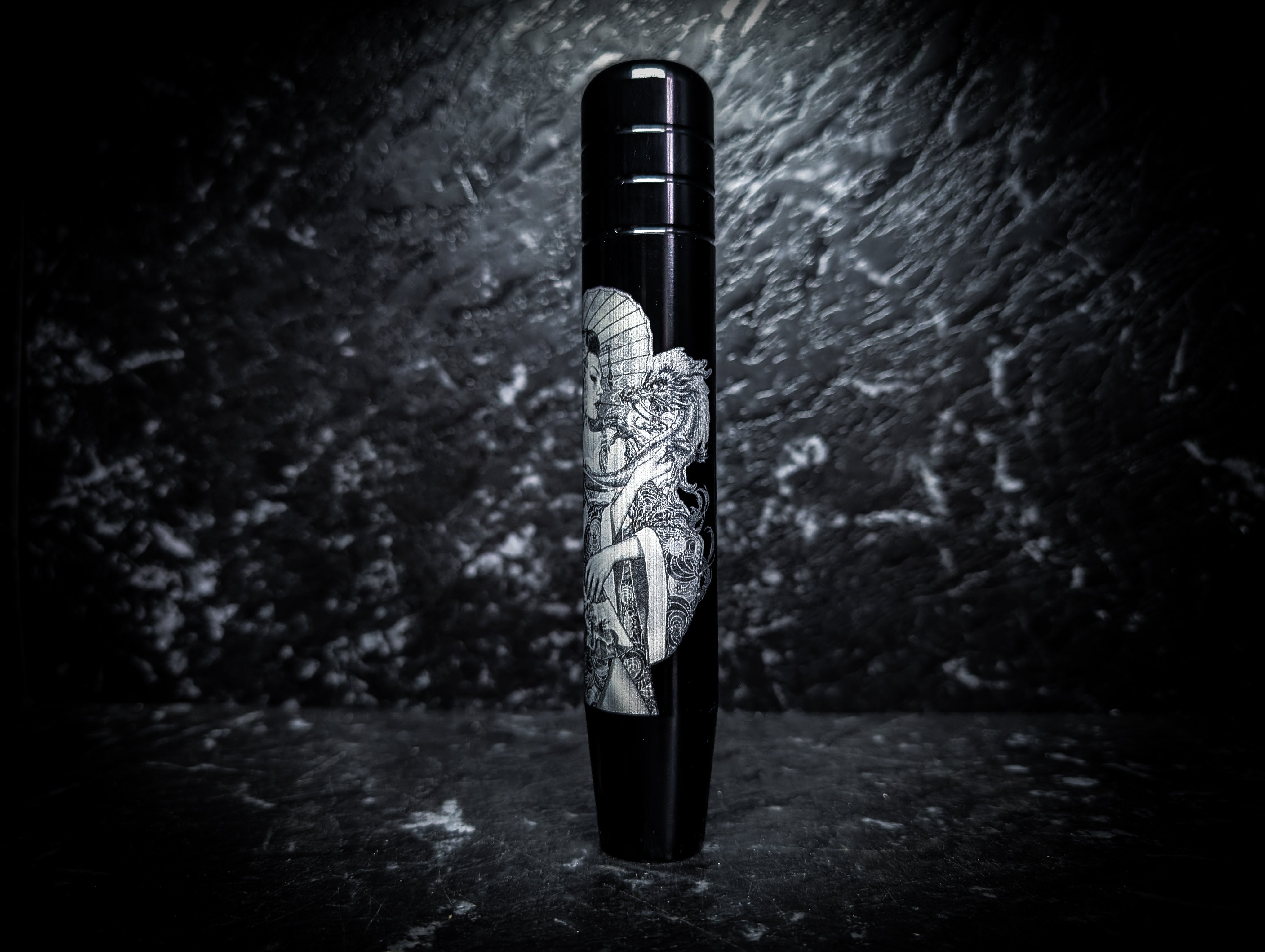 Geisha and Dragon Tall Manual Gear Knob ππ²