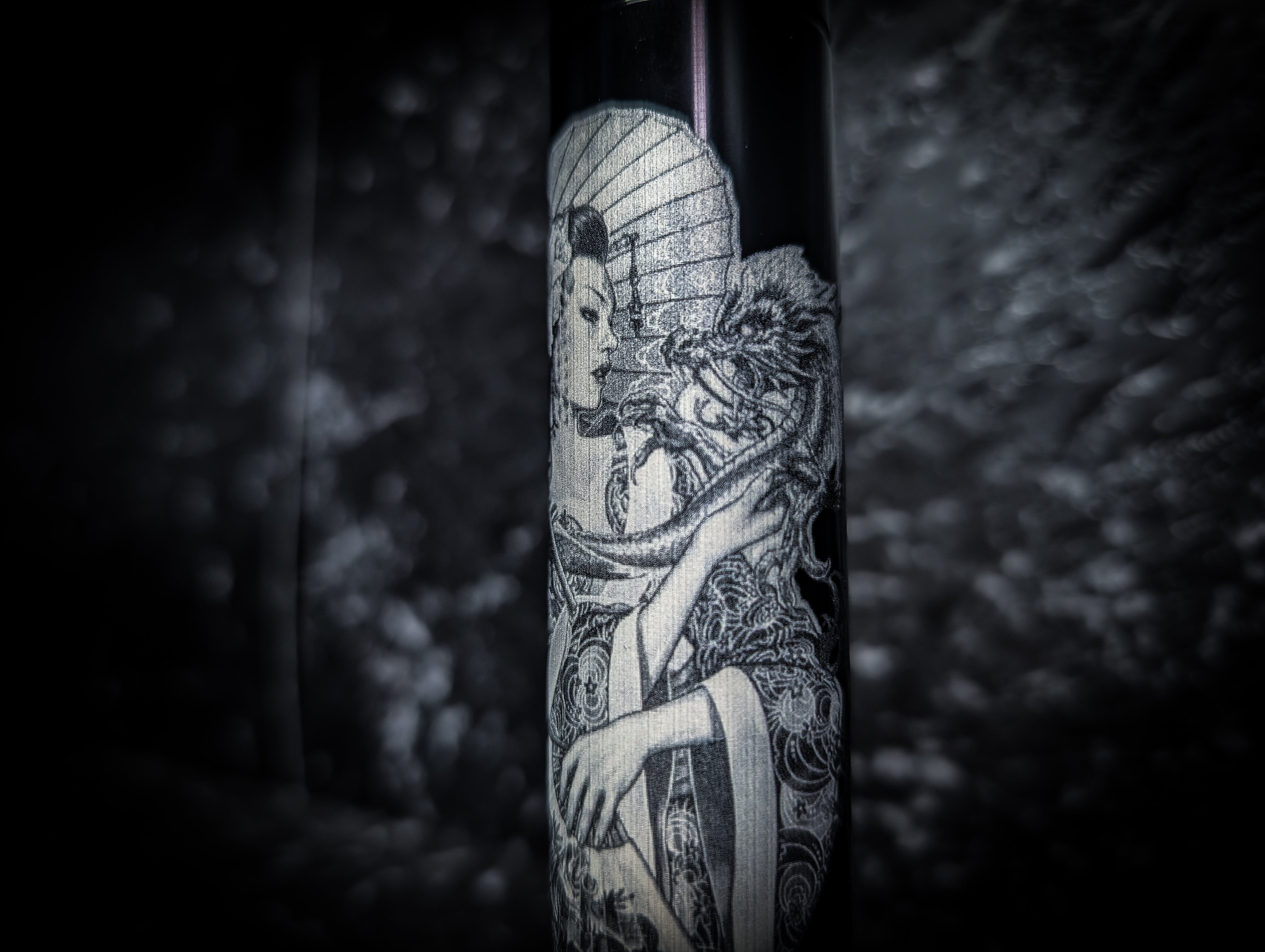 Geisha and Dragon Tall Manual Gear Knob ππ²