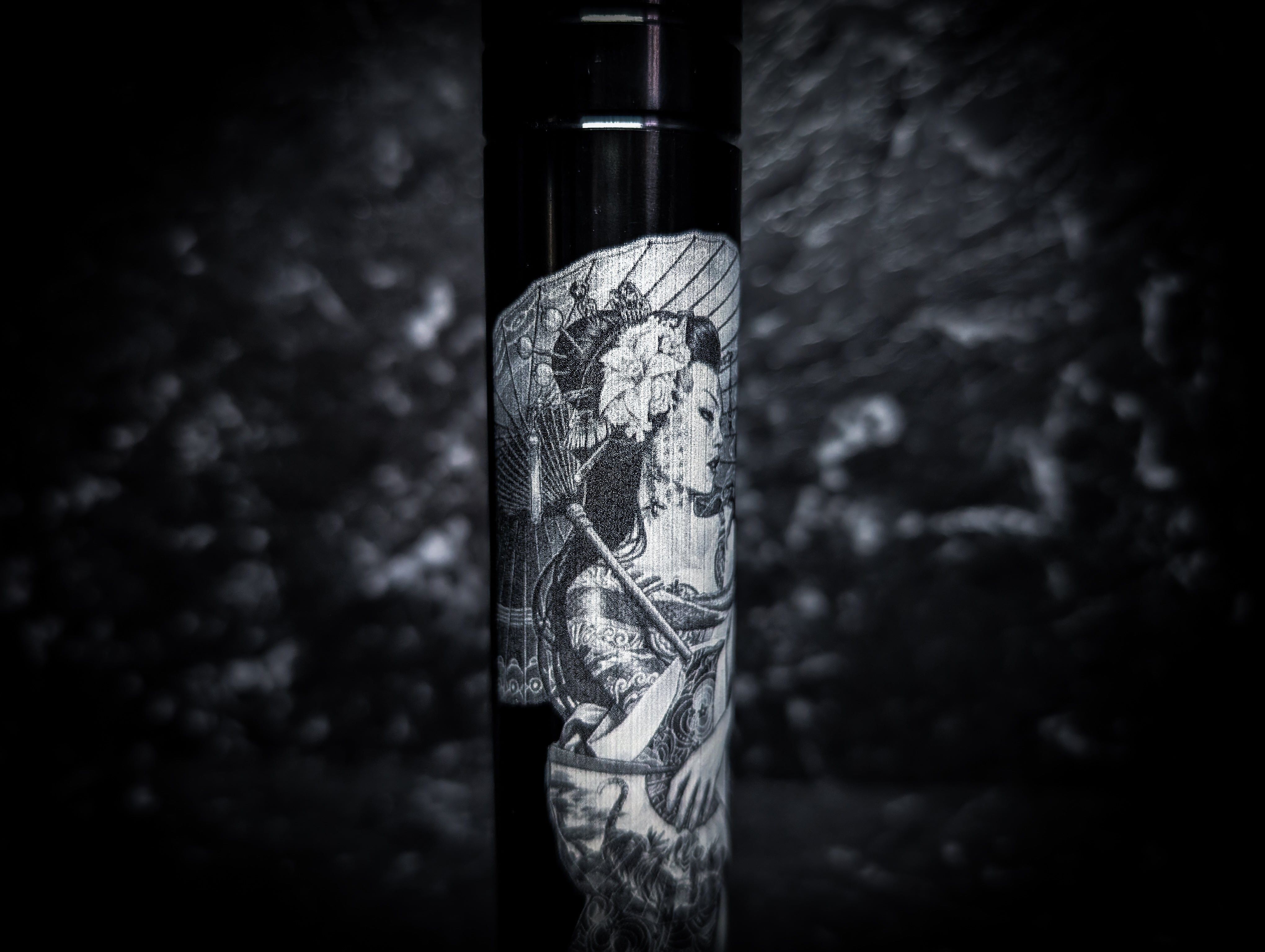 Geisha and Dragon Tall Manual Gear Knob ππ²
