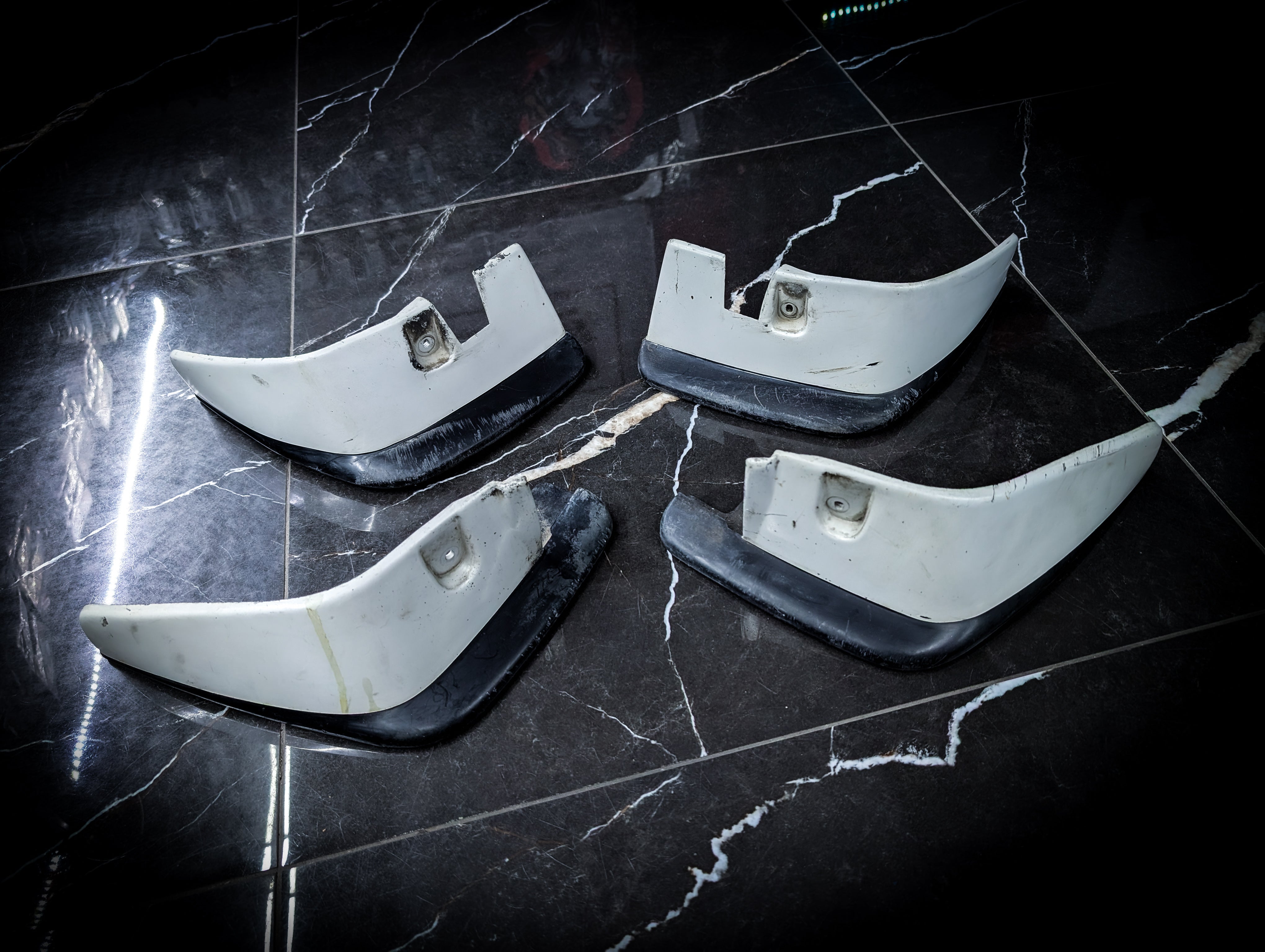Nissan Skyline R33 4 Door Mud Guards/Flaps Front and Rear Set