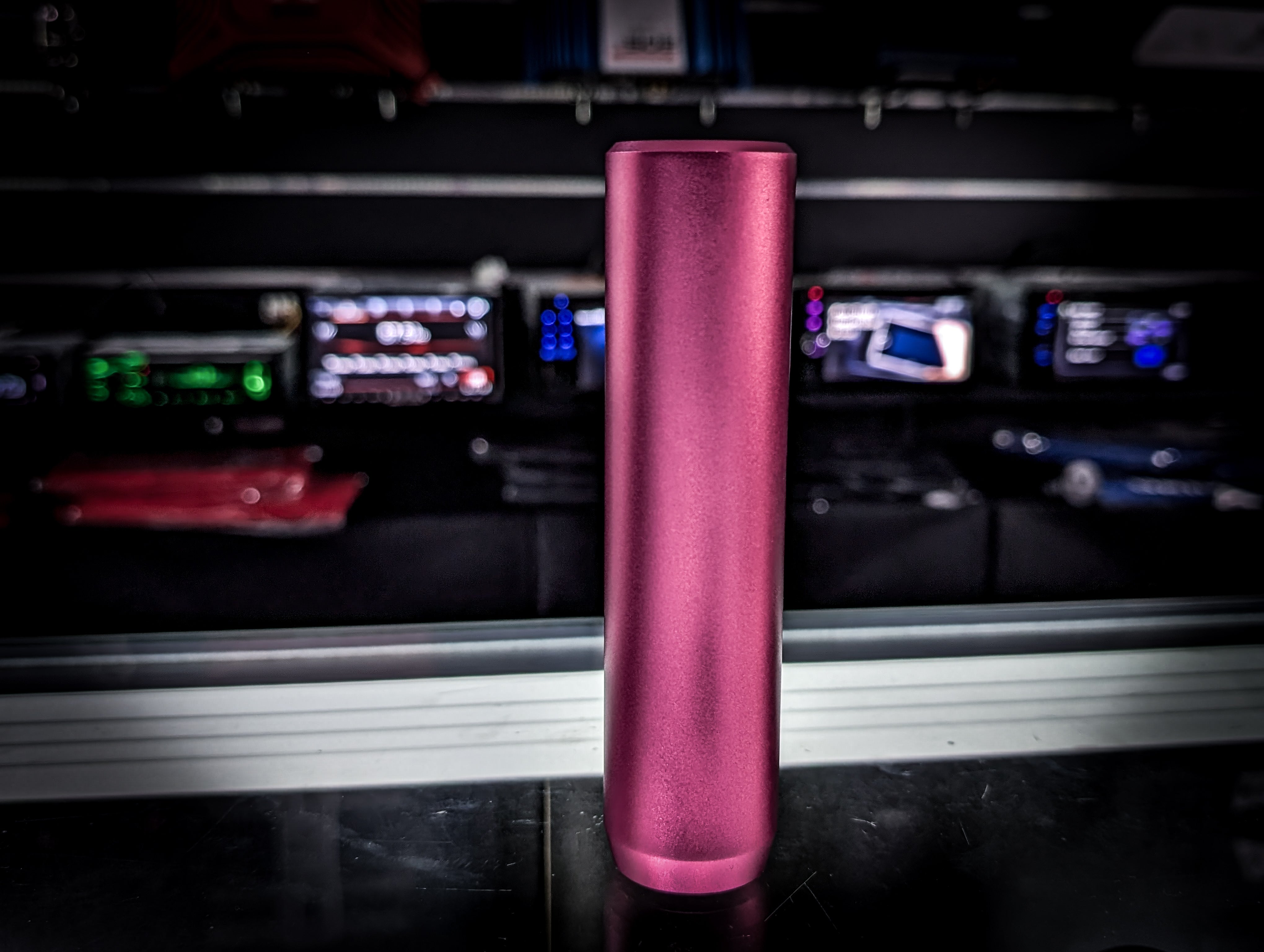 Anodized Pink Thick Grip Short or Tall Manual Gear Knobs