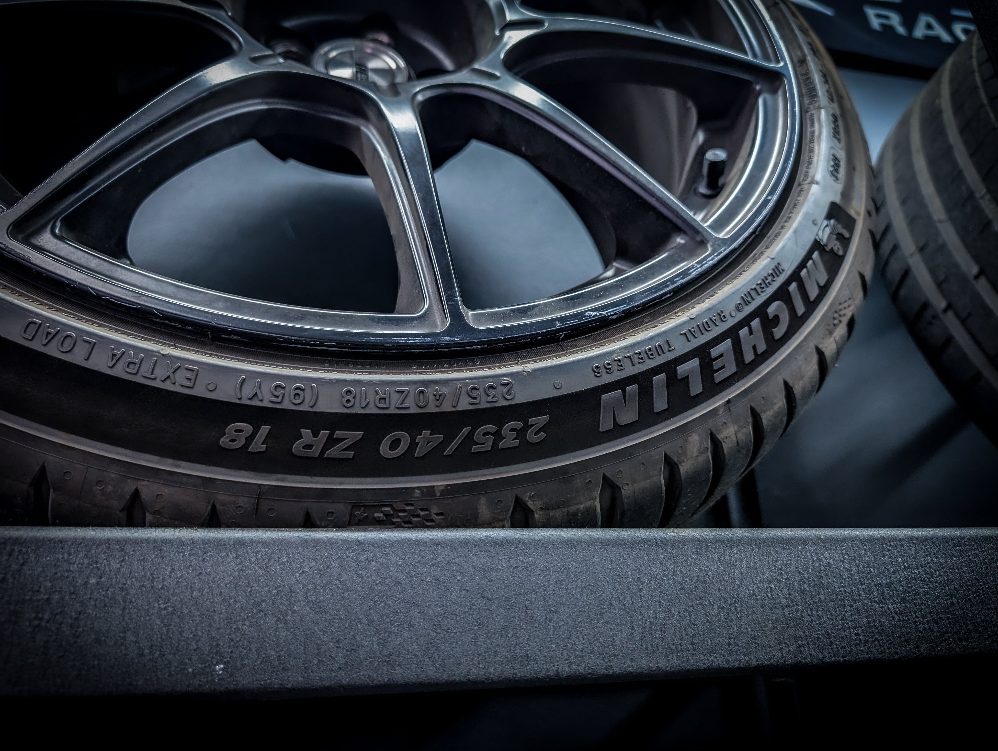 18" SSR GTX01 Multi-Spoke Matte Black Wheels x 4