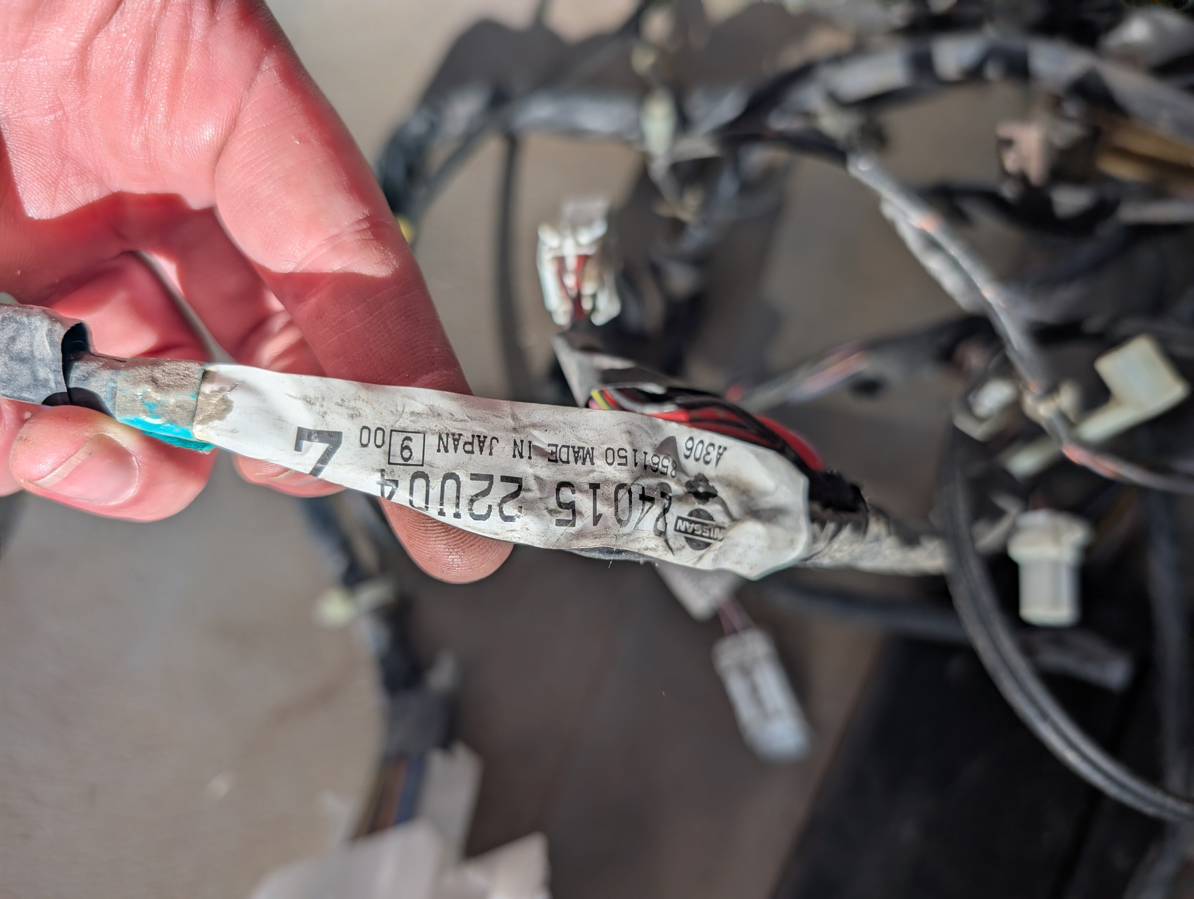 Nissan Skyline R33 GTST Coupe Body Wiring Loom "24015 22U04"