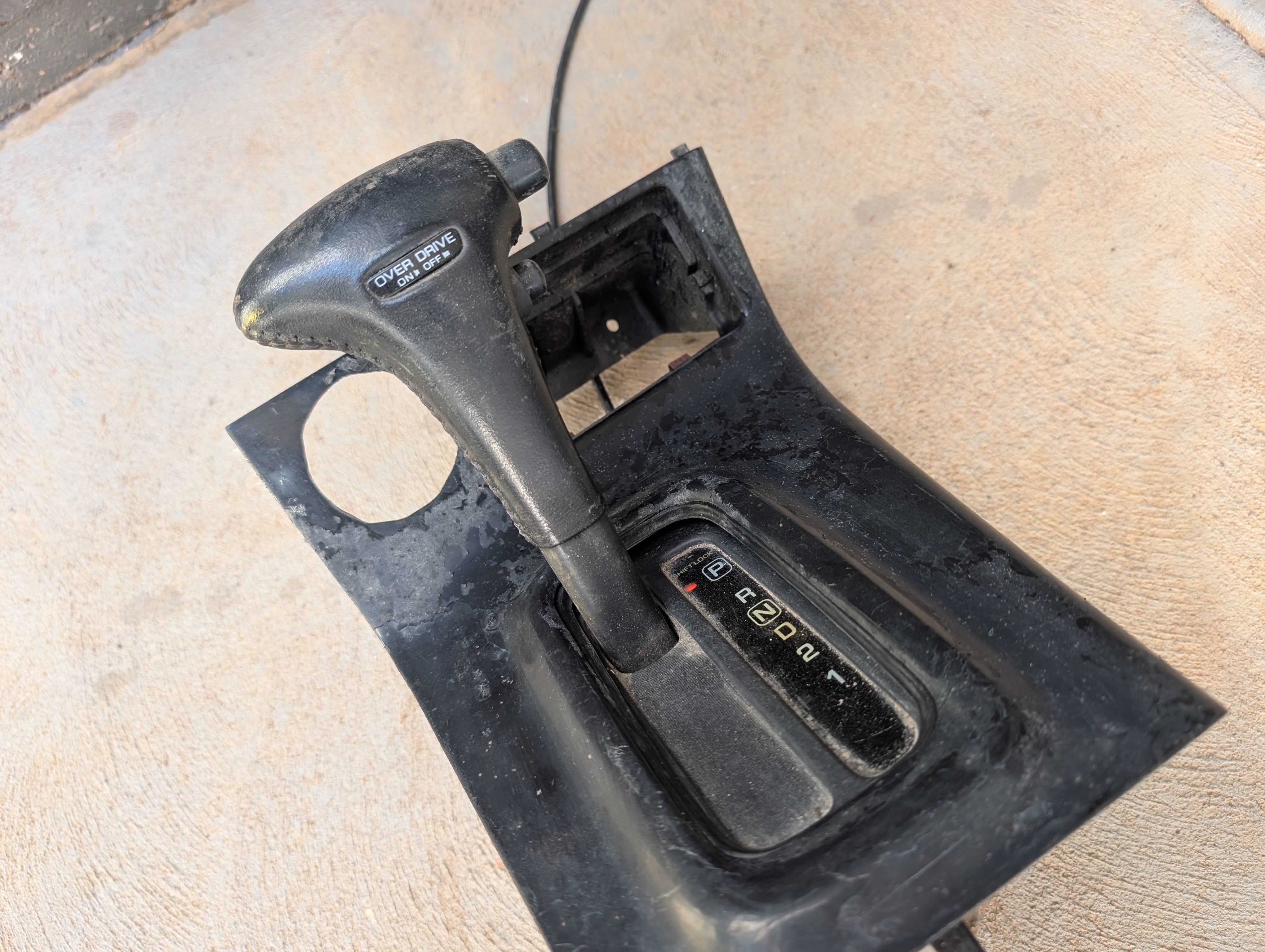 Nissan Skyline R33 GTST A/T Automatic Shifter and Surround