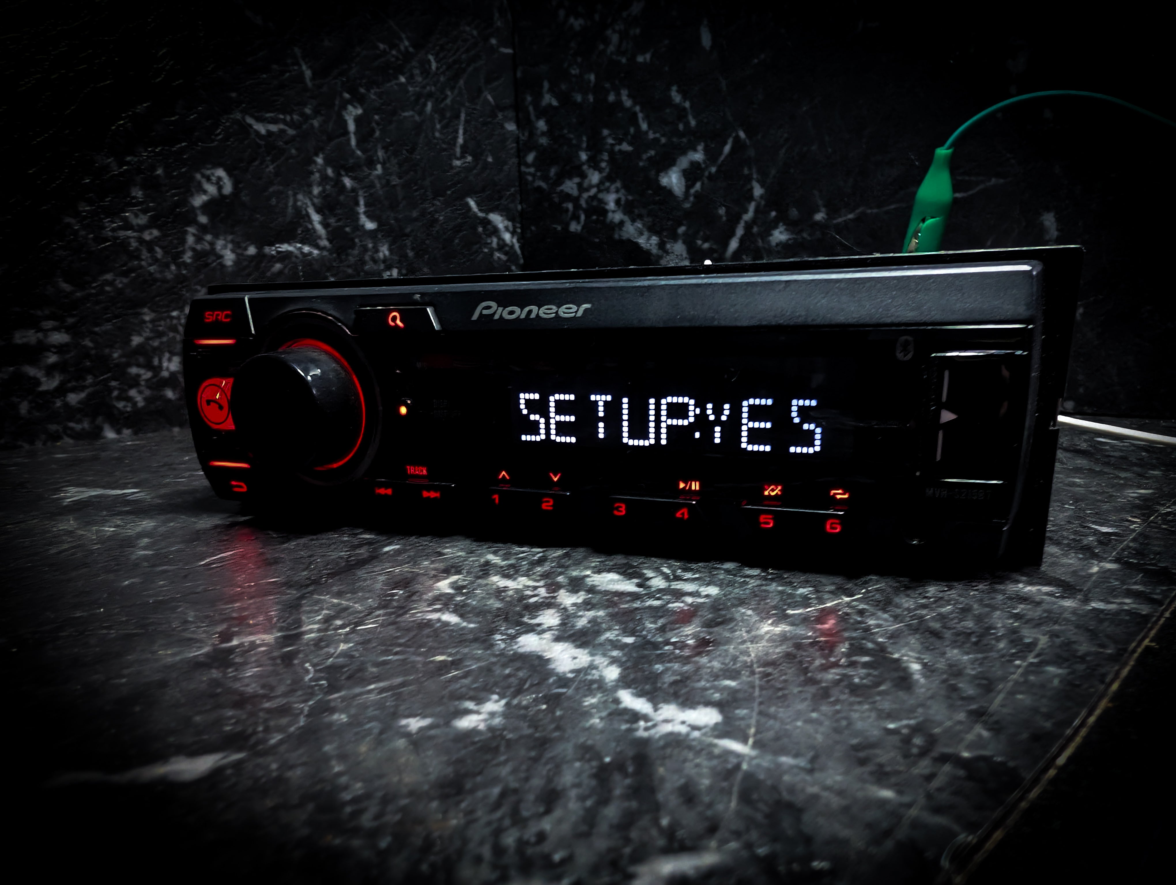 PIONEER Bluetooth Single Din Car Stereo