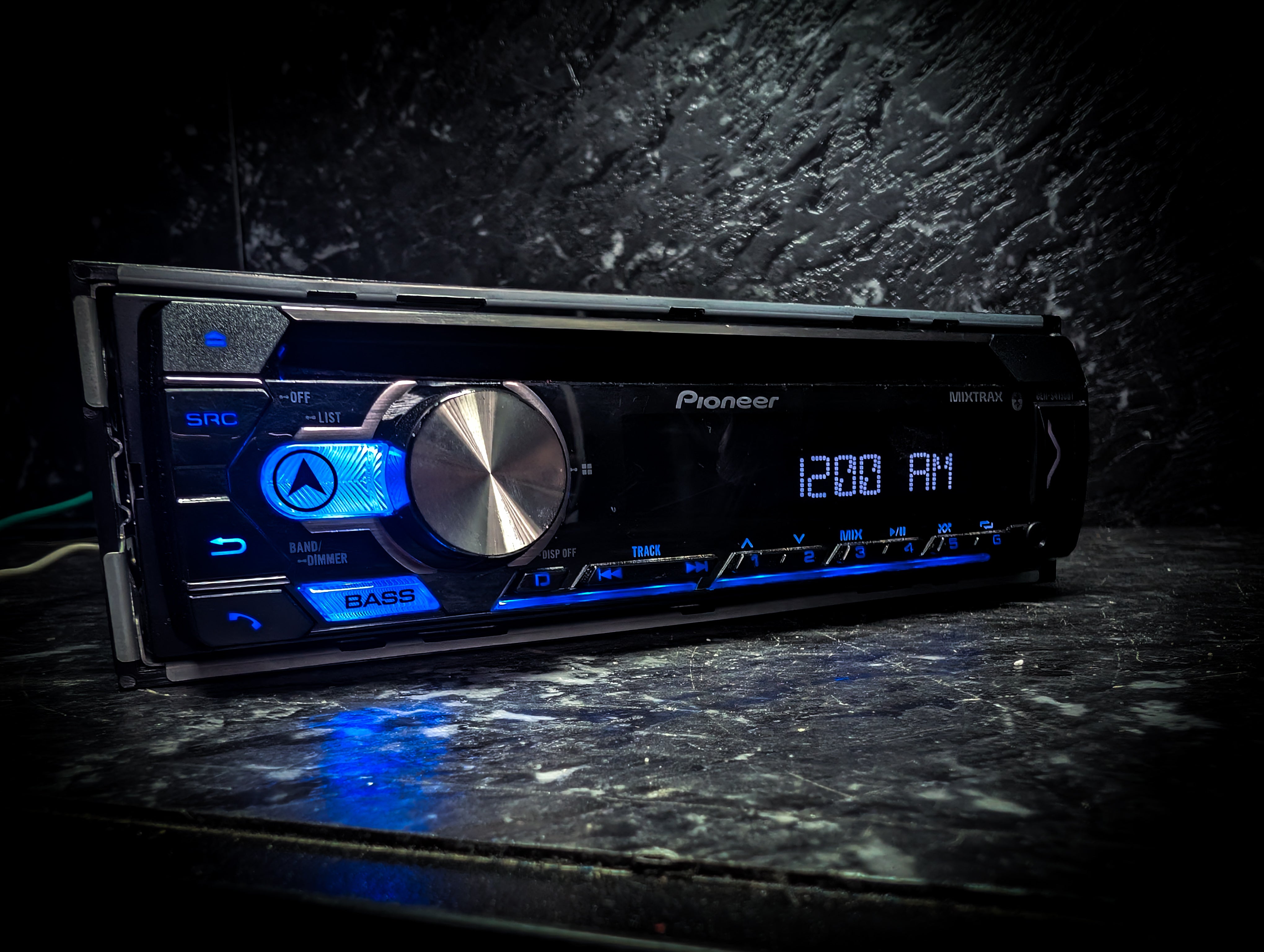 PIONEER Bluetooth Single Din Car Stereo