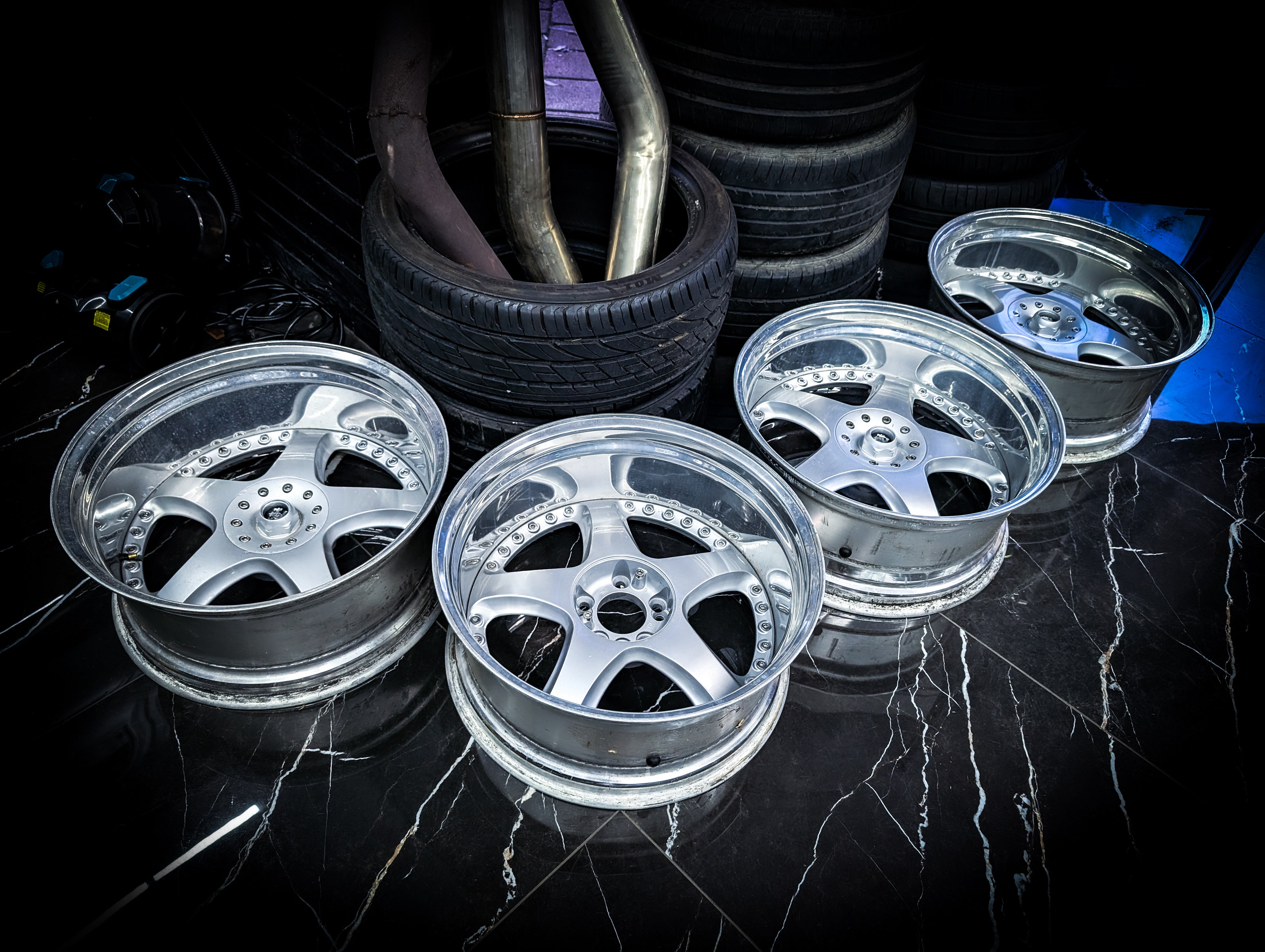 19" JUNCTION PRODUCE SCARA 3 Piece ULTRA Deep Dished Staggared Wheels