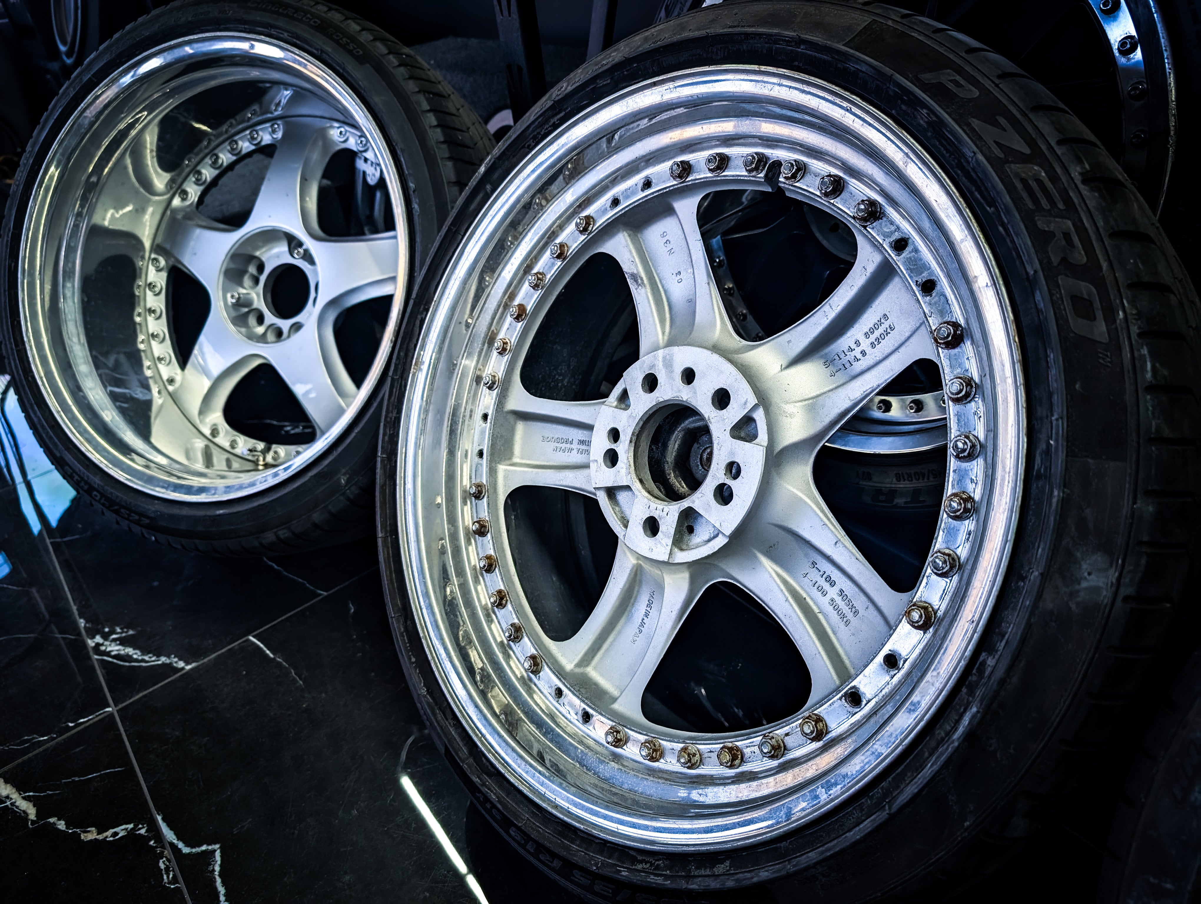 19" JUNCTION PRODUCE SCARA 3 Piece ULTRA Deep Dished Staggared Wheels