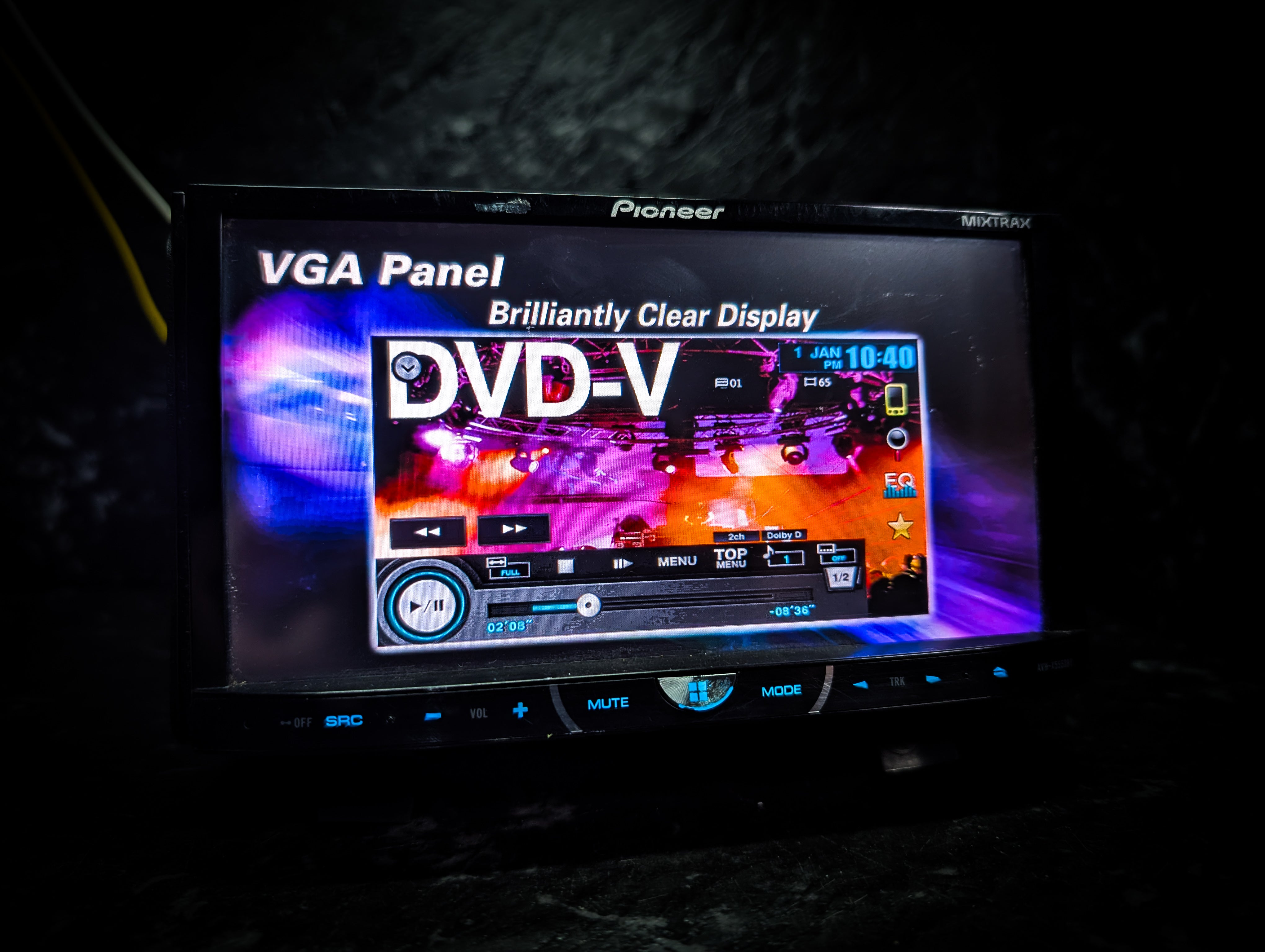 PIONEER Bluetooth Touchscreen Double Din Car Stereo