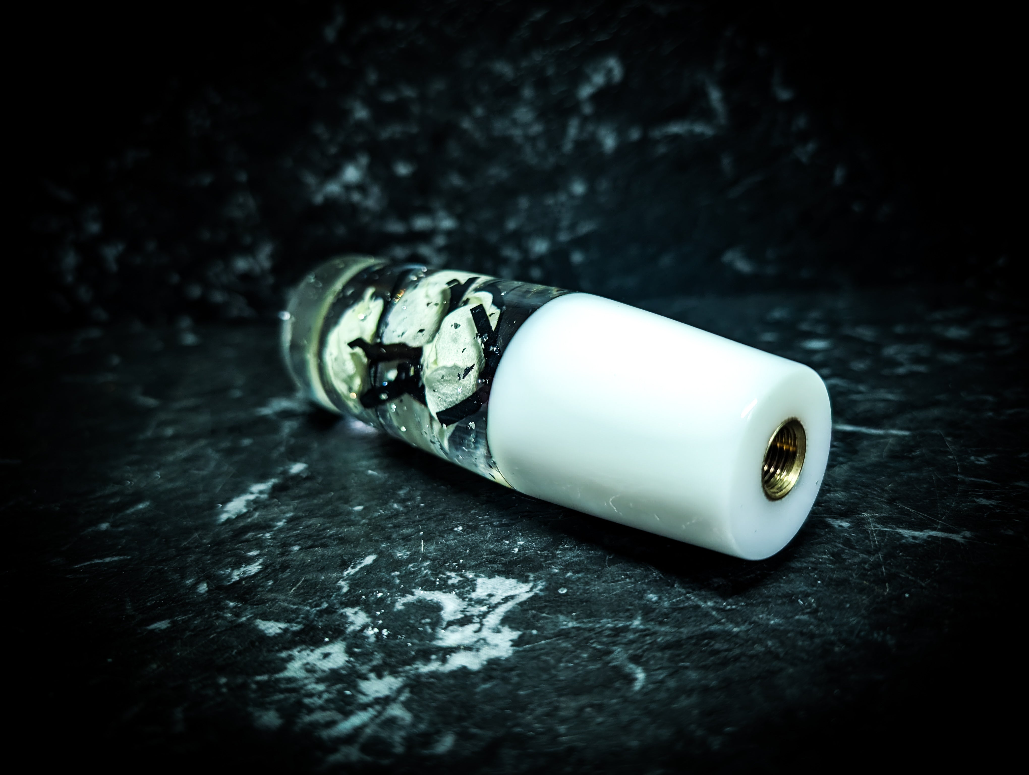 NEW Glitter Blossom Acrylic Manual Gear Knobs