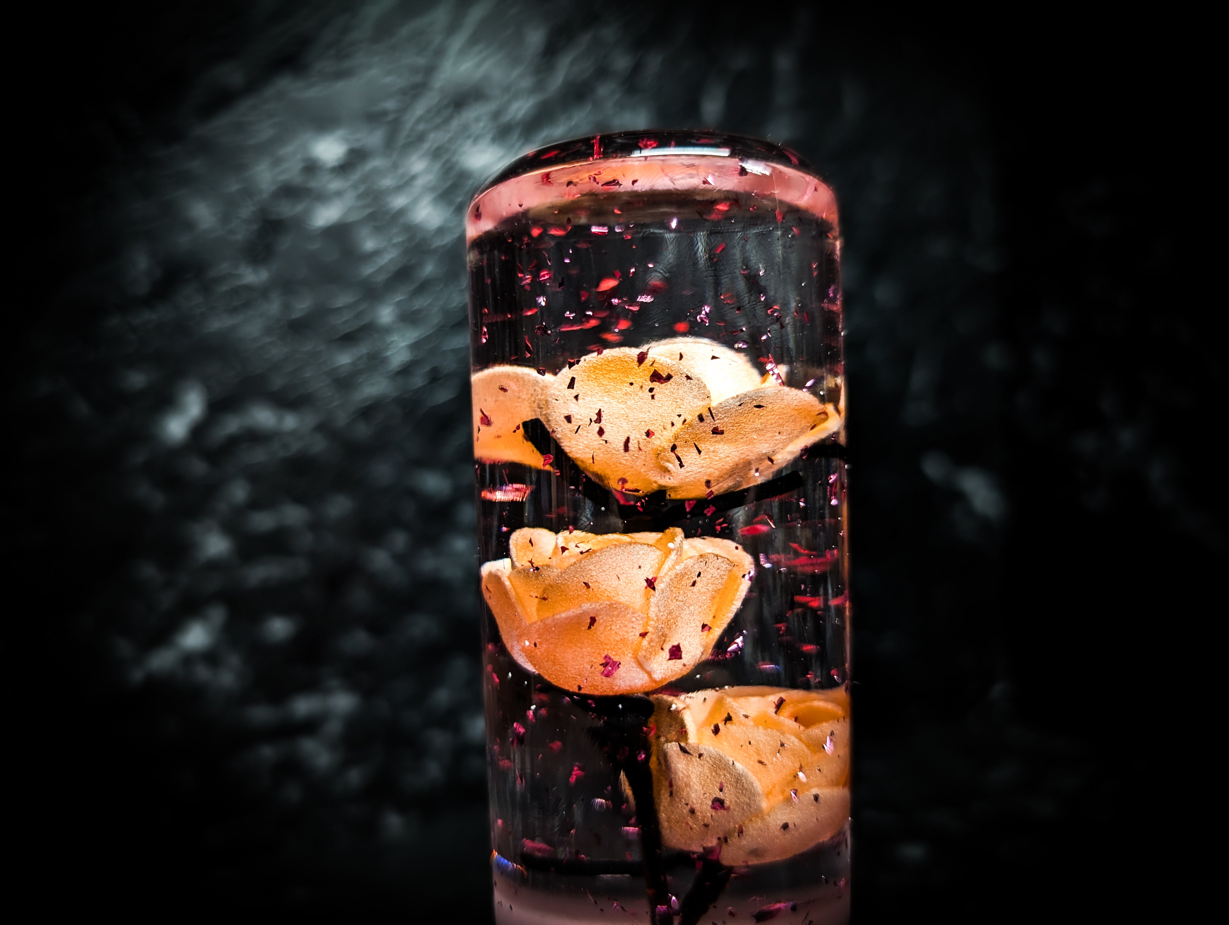 NEW Glitter Blossom Acrylic Manual Gear Knobs