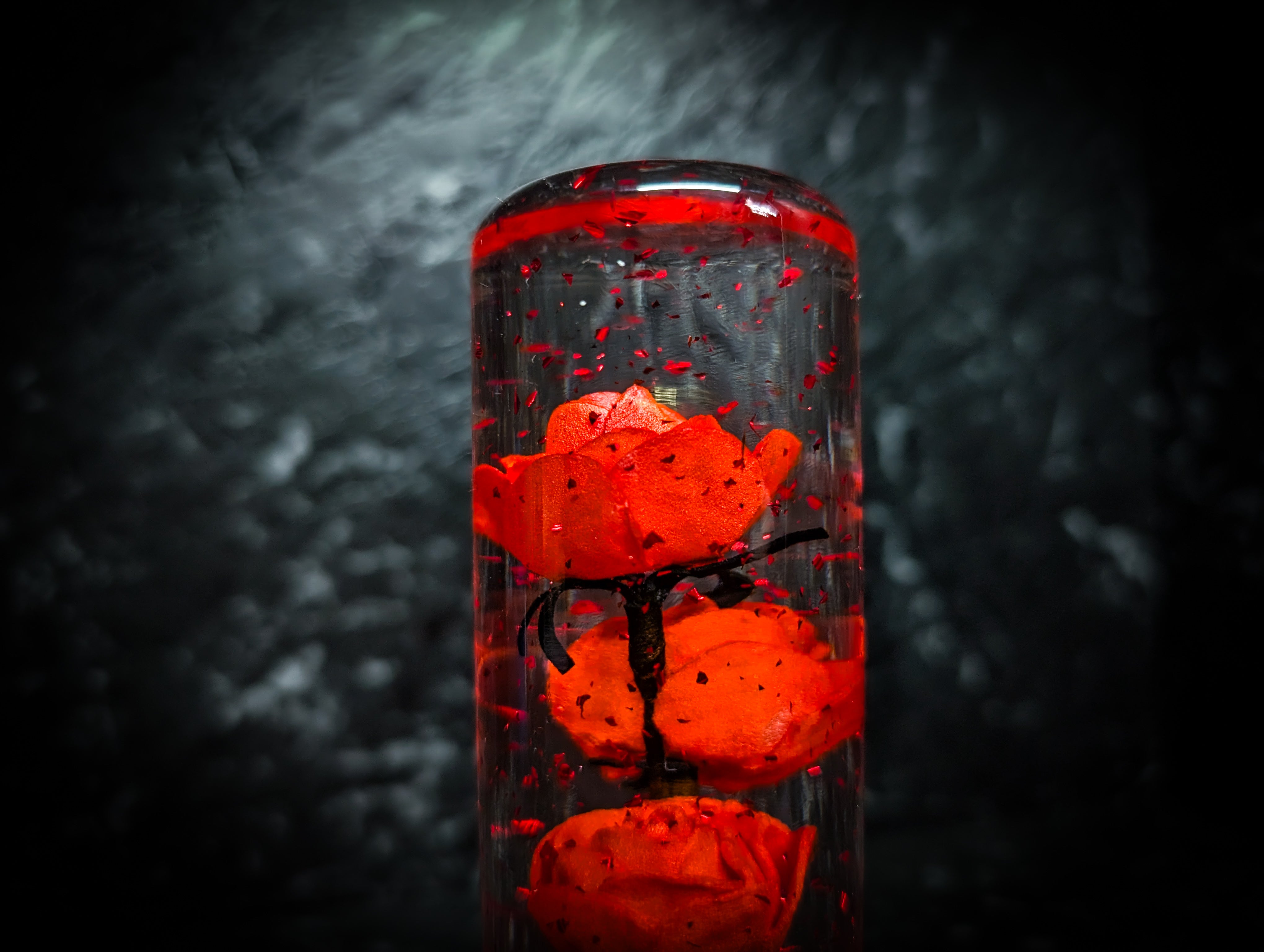 NEW Glitter Blossom Acrylic Manual Gear Knobs