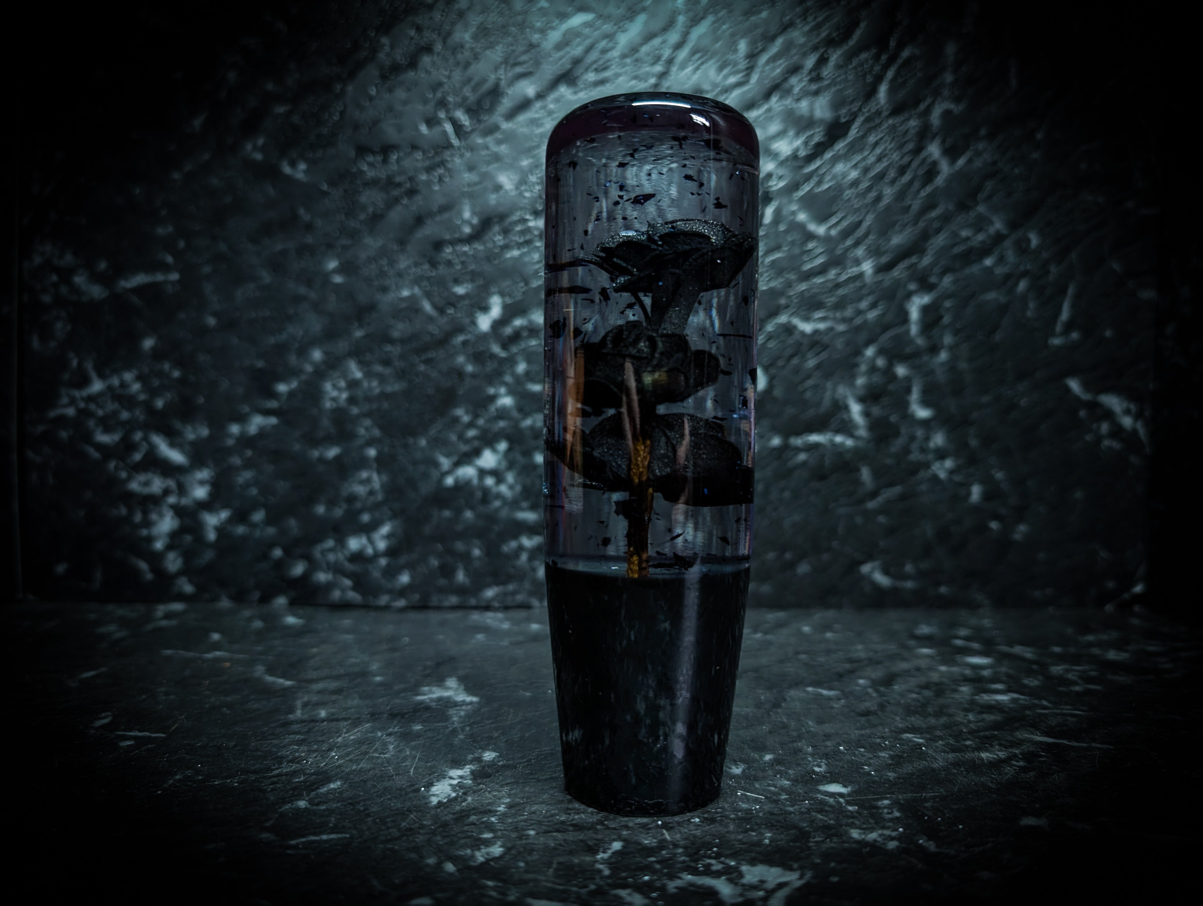 NEW Glitter Blossom Acrylic Manual Gear Knobs