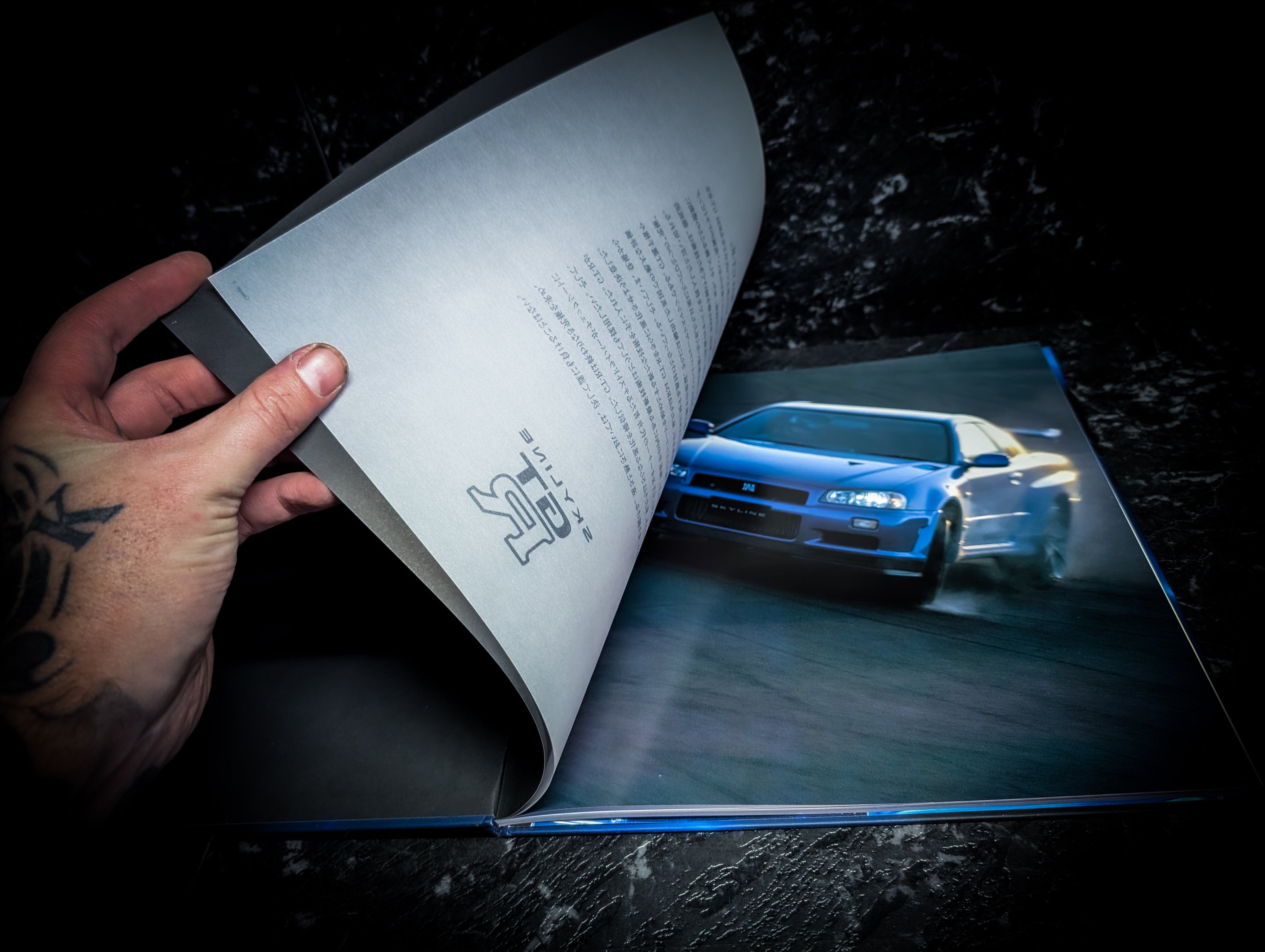 R34 NISSAN SKYLINE GTR JDM Late Model V Spec Brochure Booklet