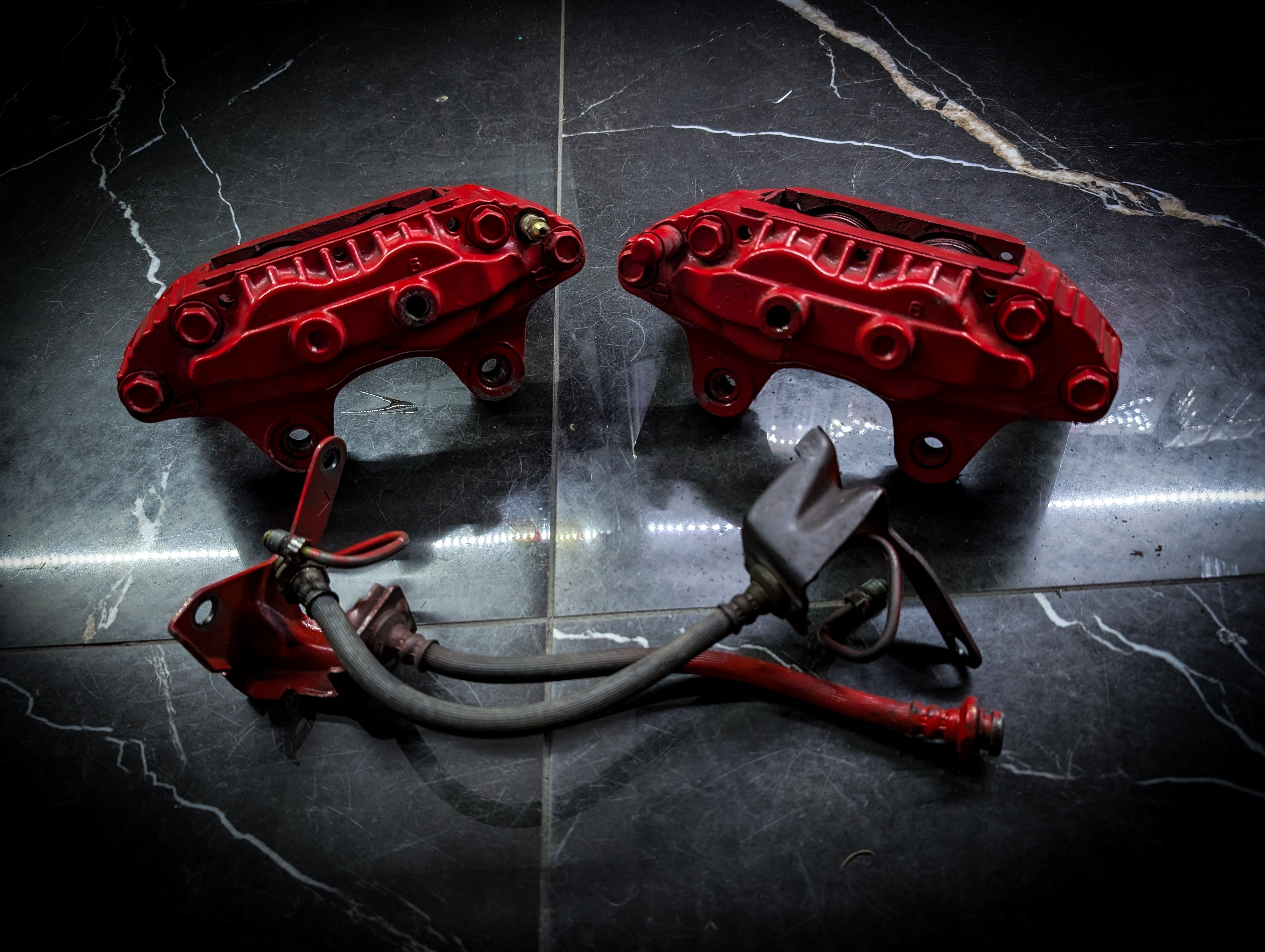 NISSAN Z32/R32 Front Sumitomo 4 Pot Brake Calipers
